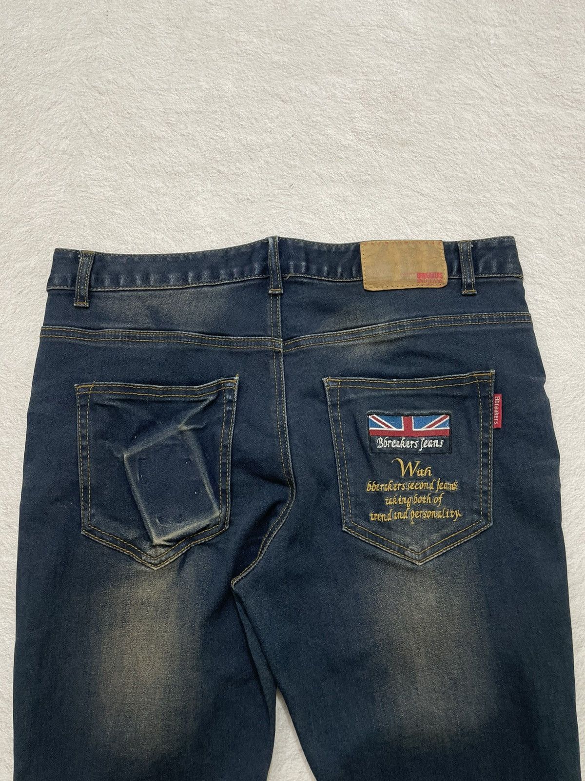 Number (N)ine 2000s Archival Hysteric Dark Indigo Denim Ifsix LGB slim fit Size US 32 / EU 48 - 9 Thumbnail
