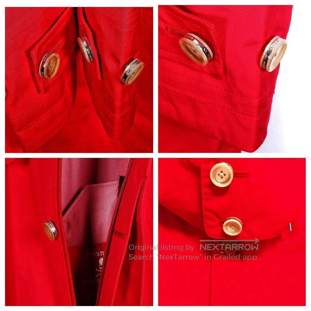 Mastermind Japan Red Long-Sleeve Hooded Coat. Size US M / EU 48-50 / 2 - 5 Thumbnail