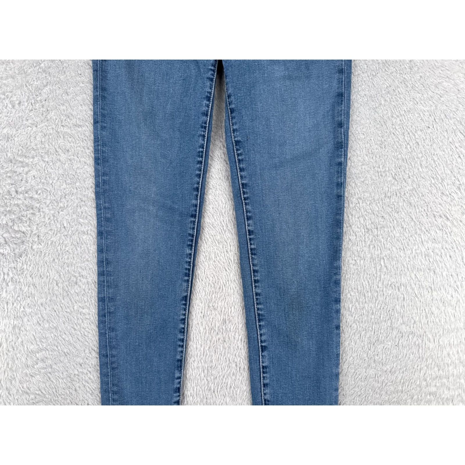 Levi's Levi's Jeans Women 26 Blue Denim 700 Series Skinny High Rise Cotton 26x30 Regular 5-Pocket Distressed Stretch Size 26" / US 2 / IT 38 - 3 Thumbnail