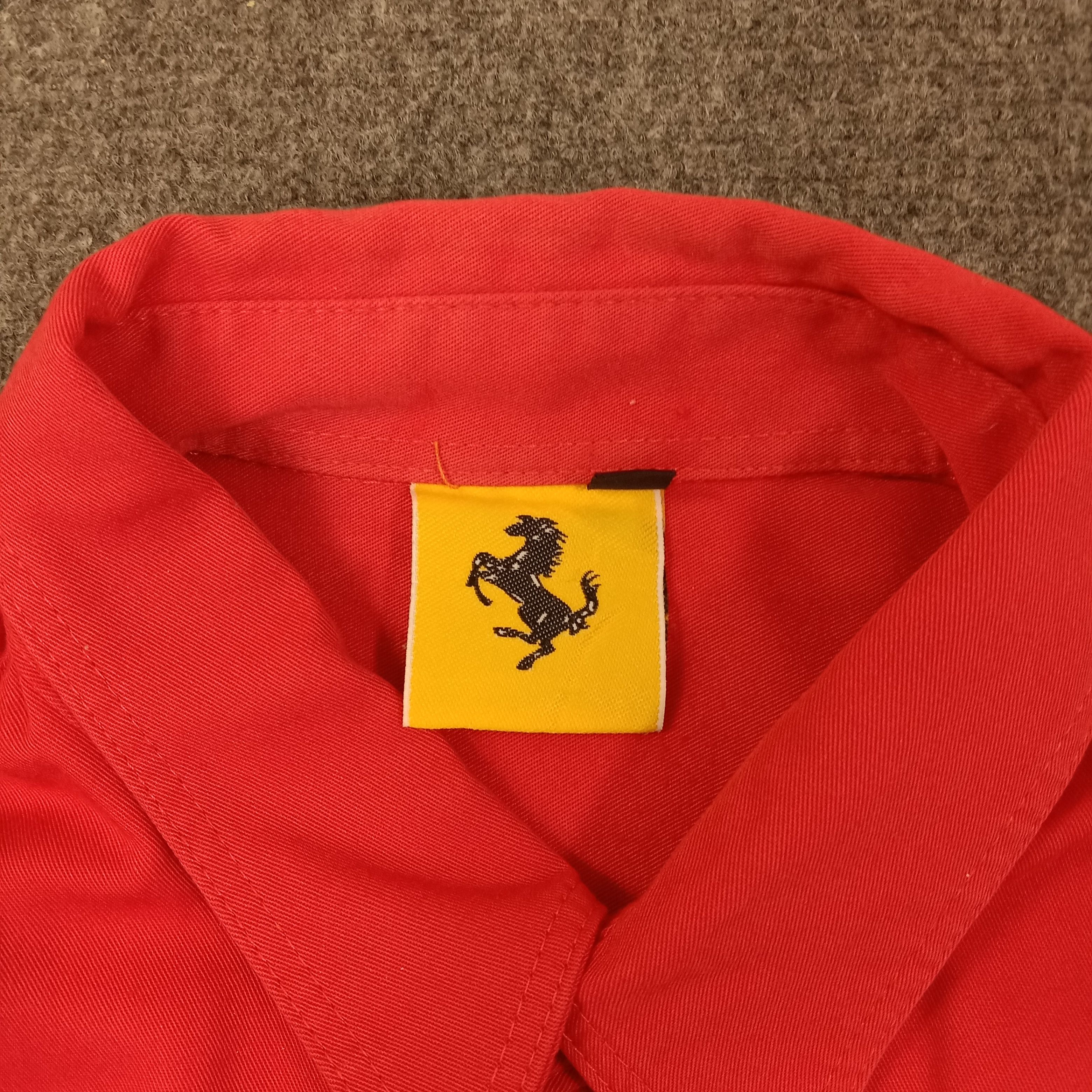 Ferrari Marlboro X Ferrari Racing Motorsports Work Shirt C249N61 Size US L / EU 52-54 / 3 - 3 Thumbnail
