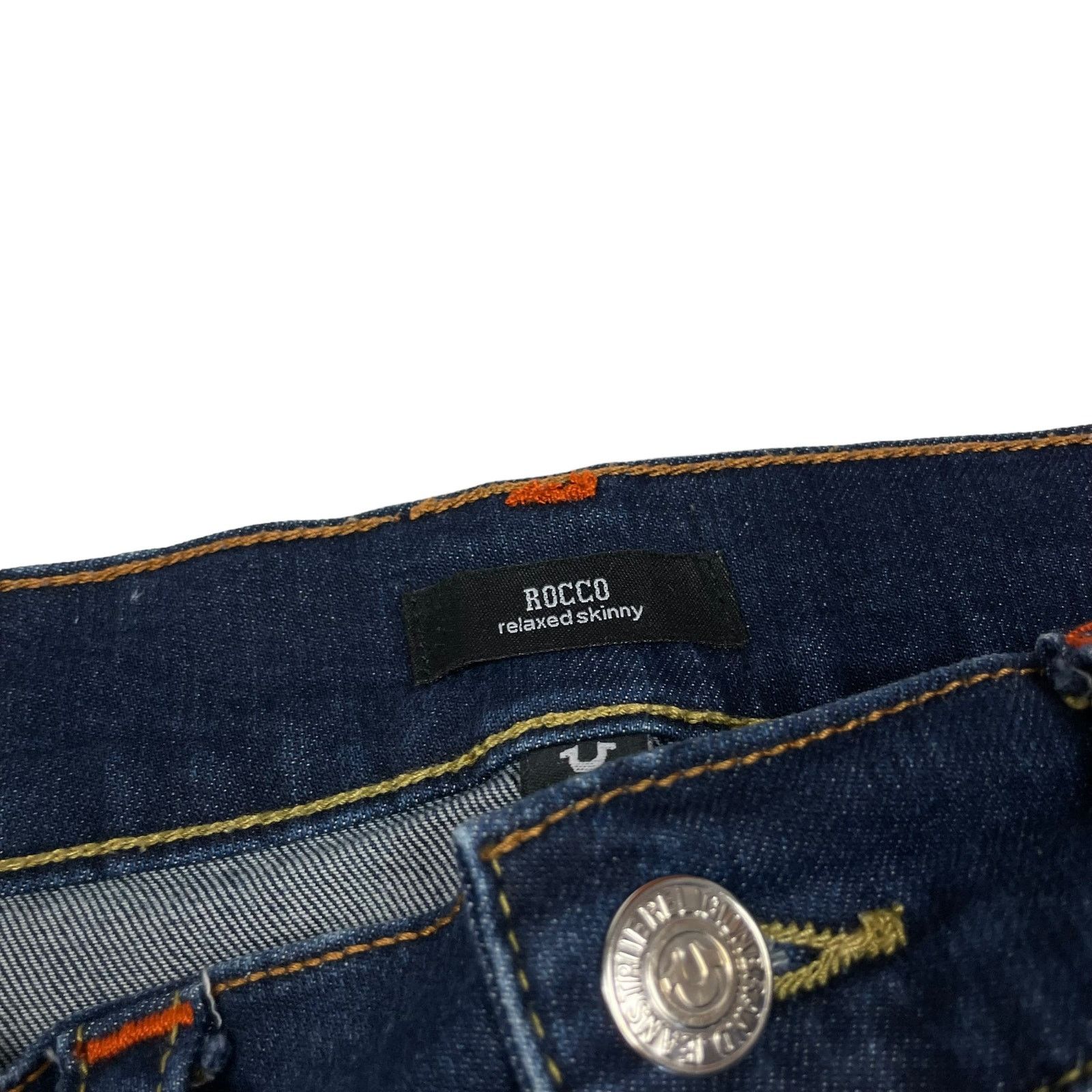 True Religion True Religion Rocco Men's Blue Denim Relaxed Skinny Jeans 32 Size US 32 / EU 48 - 12 Thumbnail
