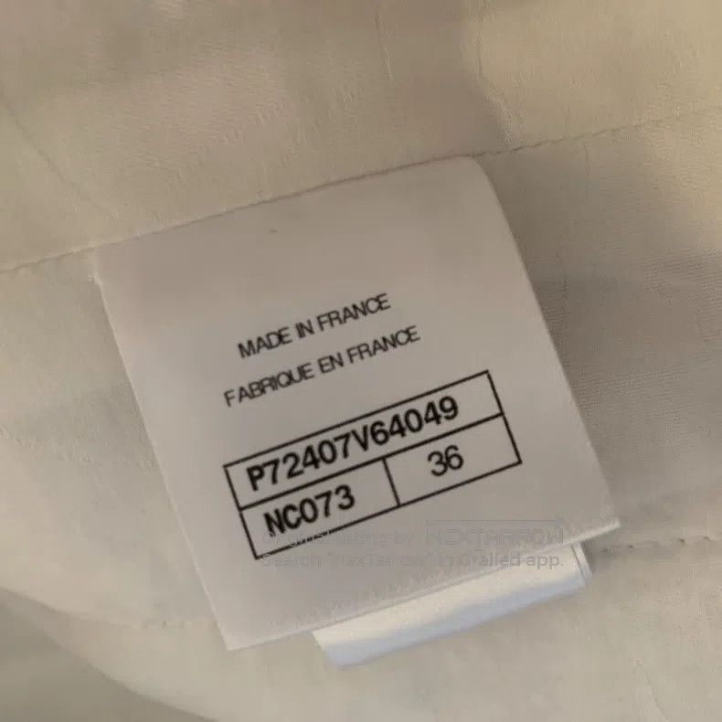 Chanel Chanel White and black tweeded coat Size XS / US 0-2 / IT 36-38 - 5 Thumbnail