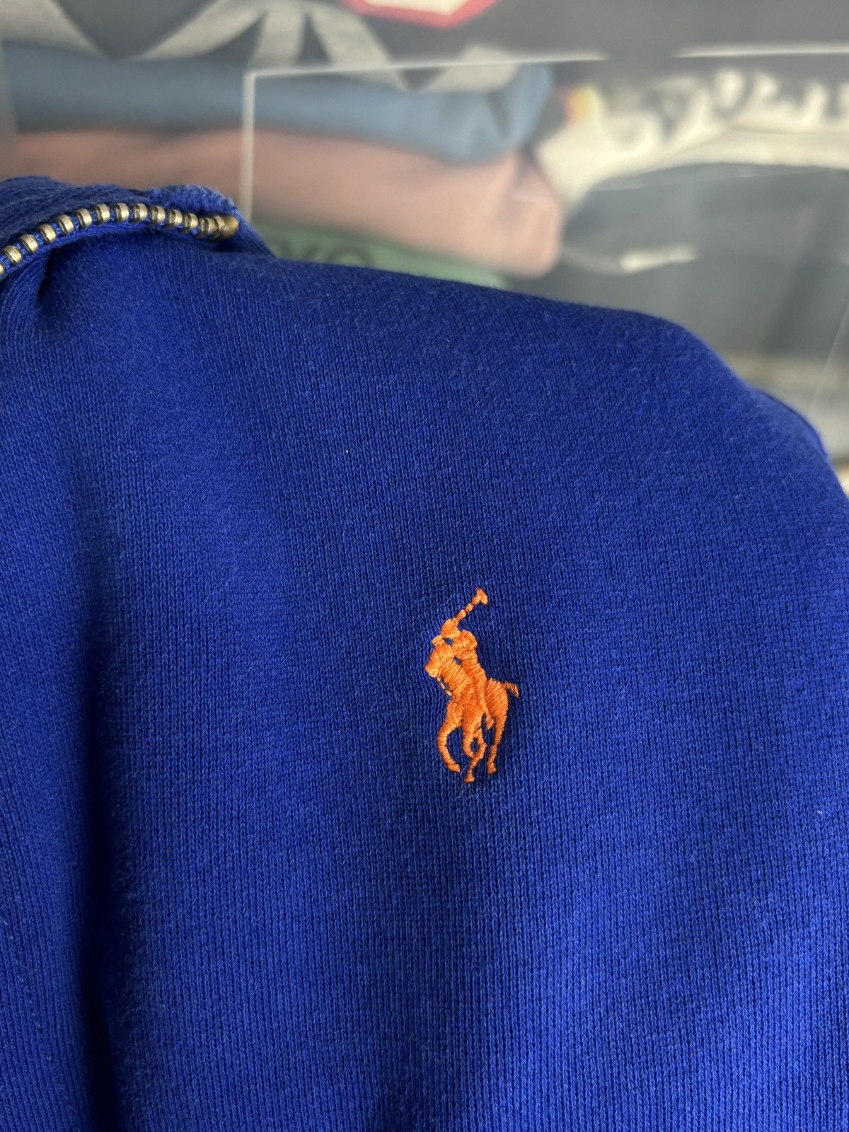 Vintage Polo Ralph Lauren Vintage Zip Hoodie Size US L / EU 52-54 / 3 - 5 Thumbnail