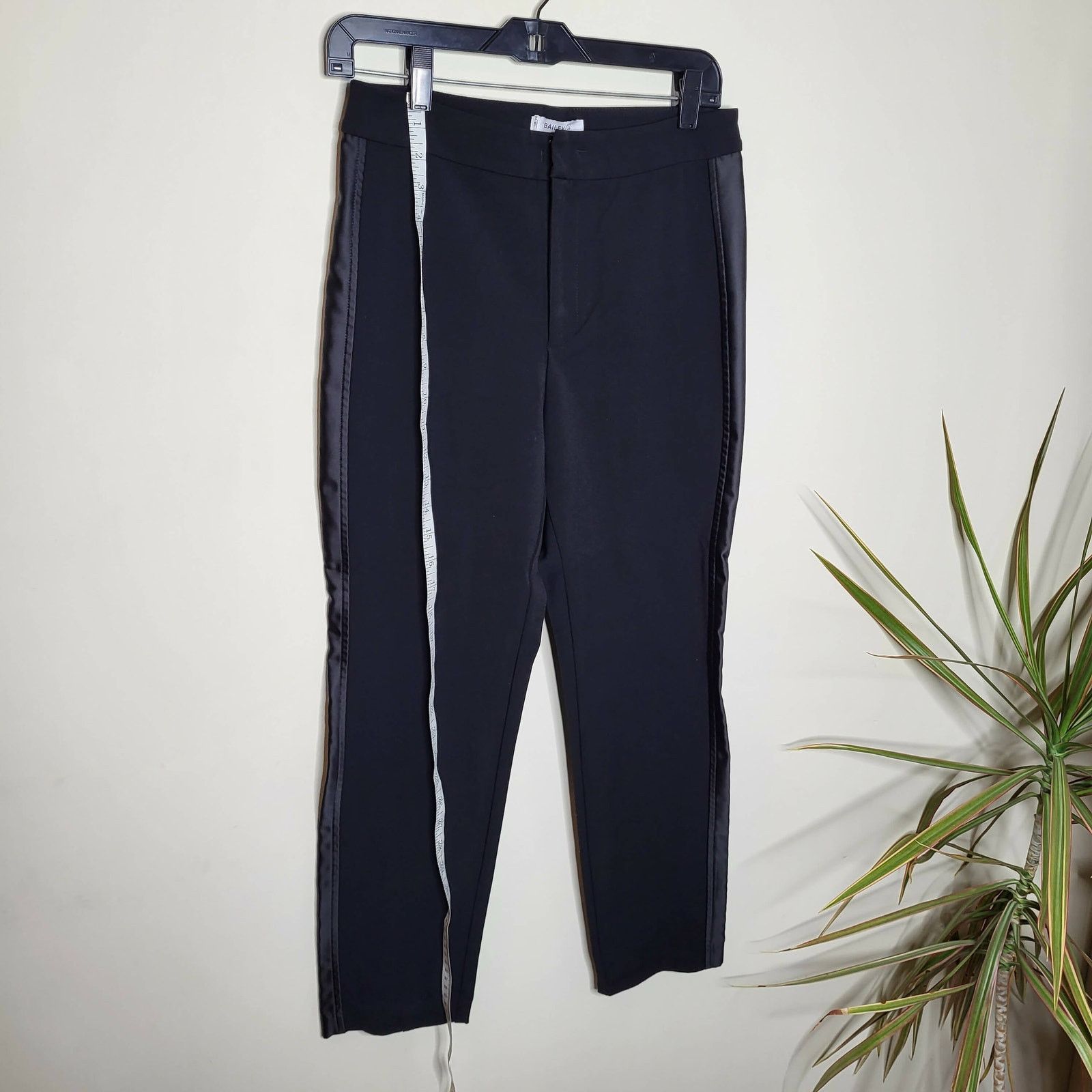 Bailey 44 Bailey 44 Kempner Tuxedo Stripe Pant - Black Size 28" / US 6 / IT 42 - 9 Thumbnail