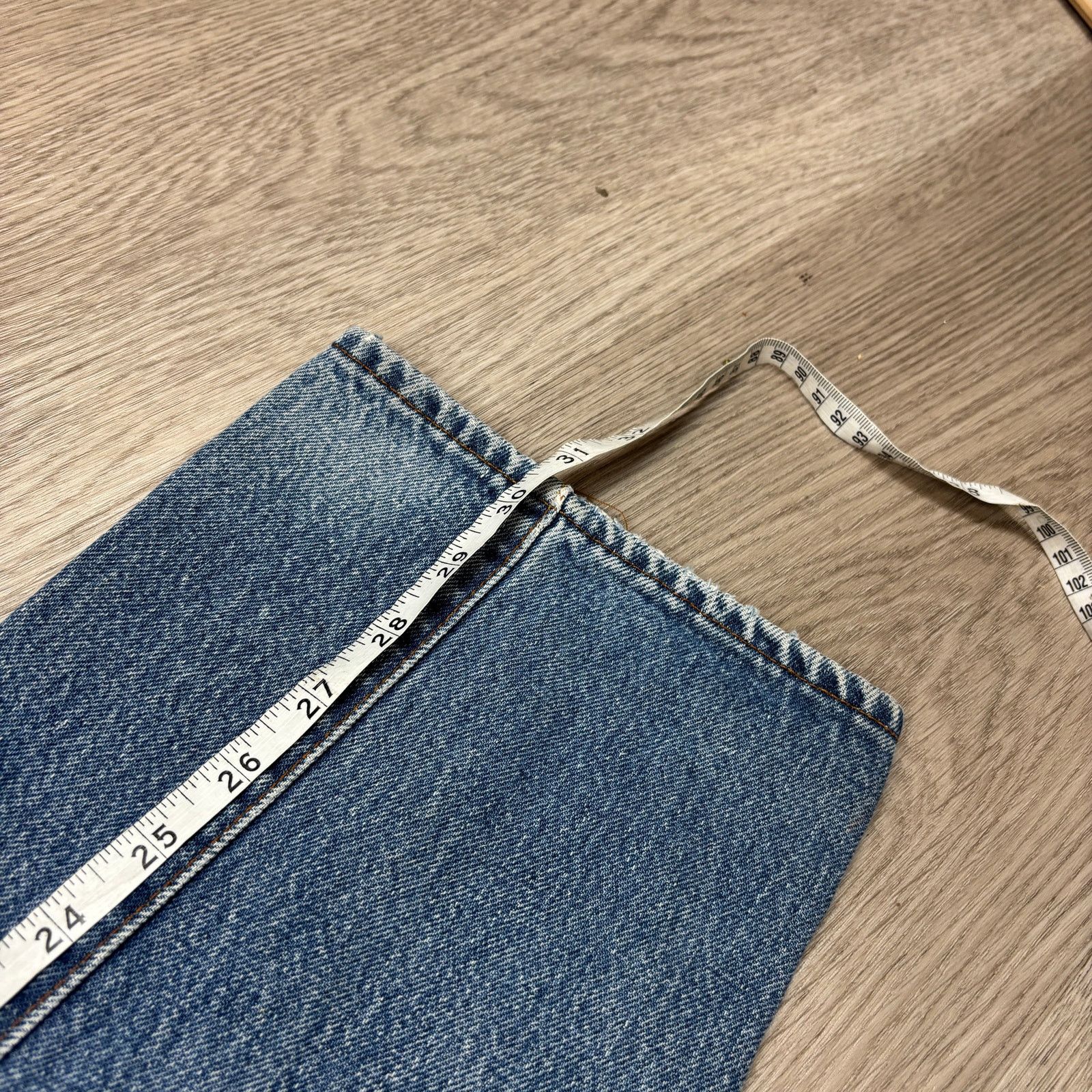 Levi's × Vintage Vintage 80s Levi's 501 Selvedge Denim Redline Jeans 30x30 Size US 30 / EU 46 - 8 Thumbnail