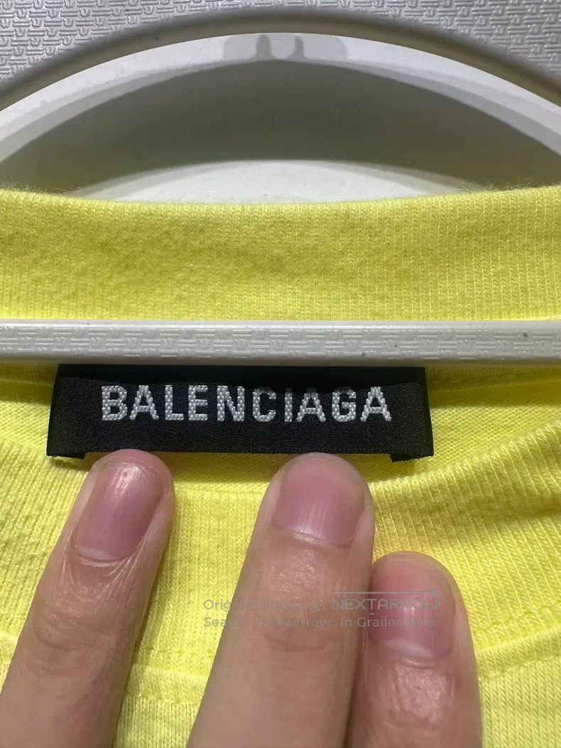 Balenciaga Balenciaga Logo Letter Print Short Sleeve T-Shirt Size US S / EU 44-46 / 1 - 2 Thumbnail