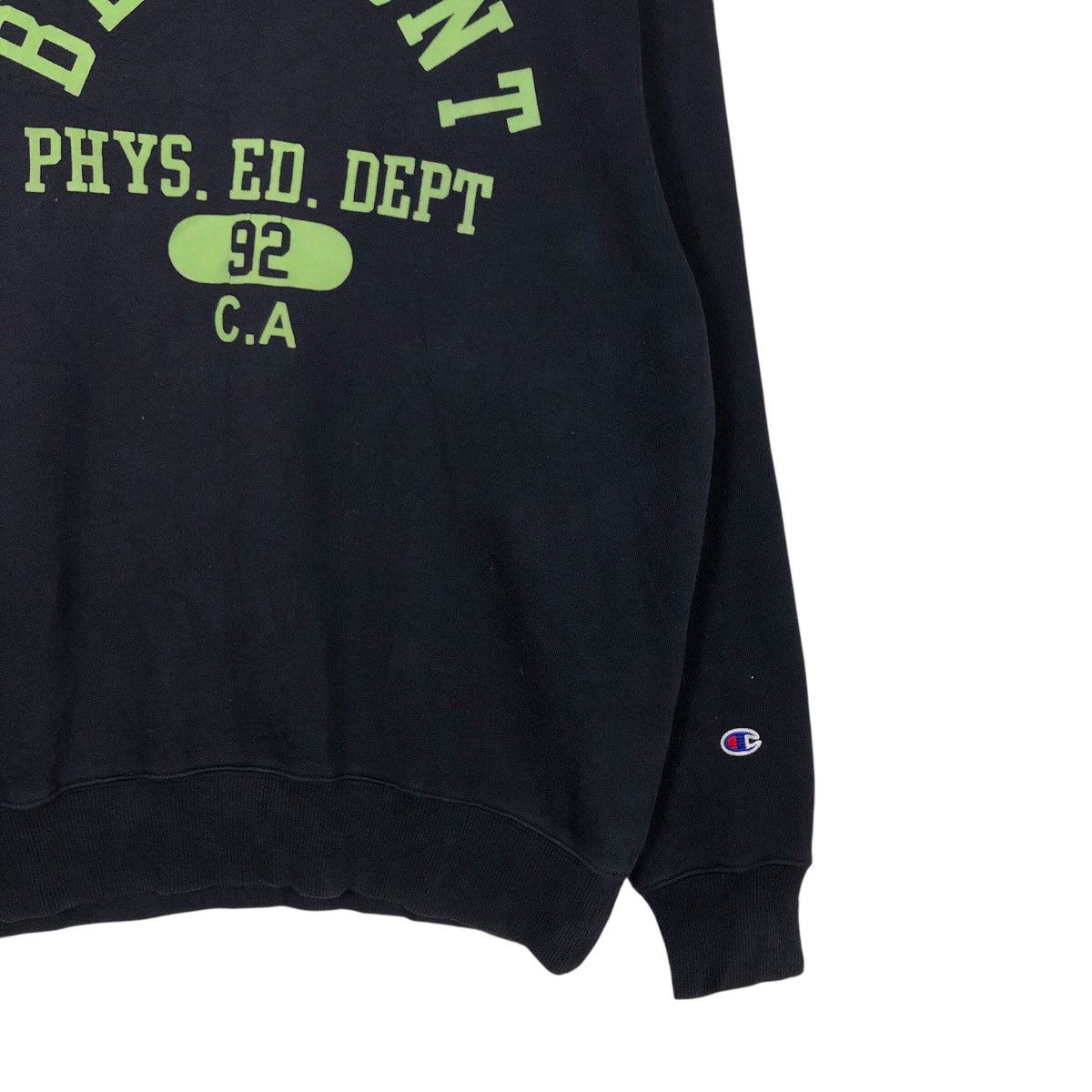 Champion 📌Vintage Sweatshirt Champion Crewneck Balmont Big Logo Size US M / EU 48-50 / 2 - 6 Thumbnail