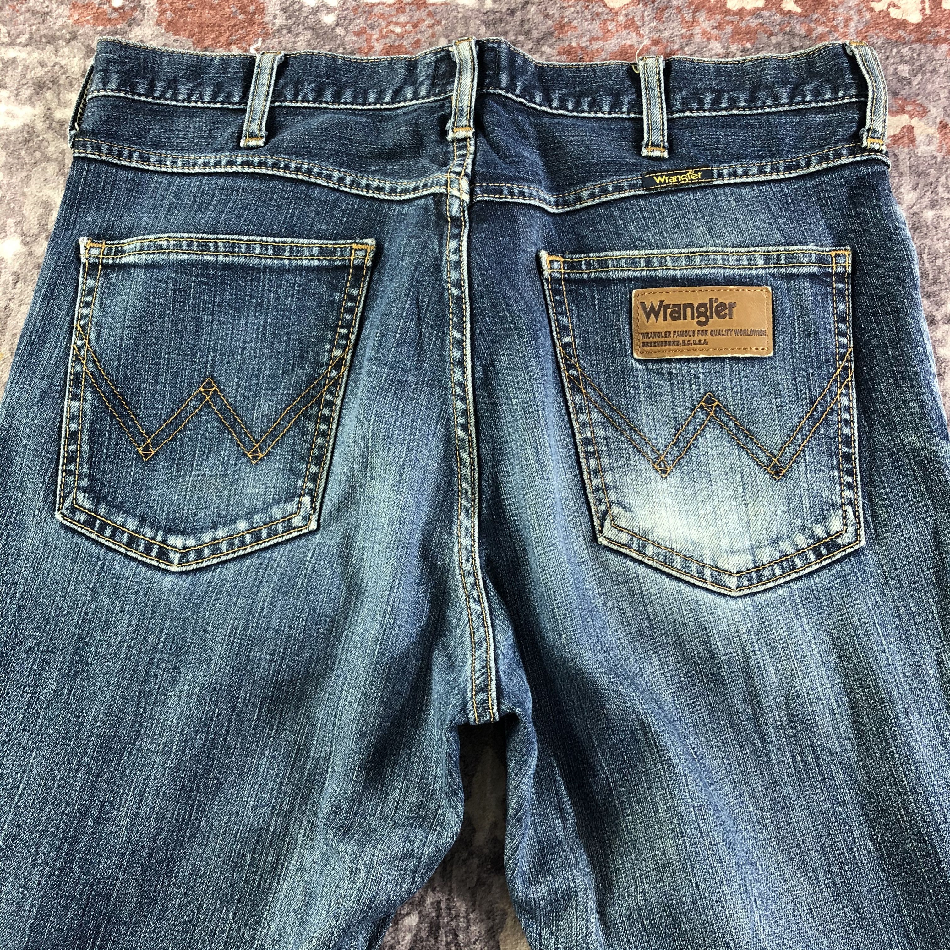 Vintage × Wrangler Vintage Blue Wash Wrangler Jeans-JM3246 Size US 35 - 5 Thumbnail