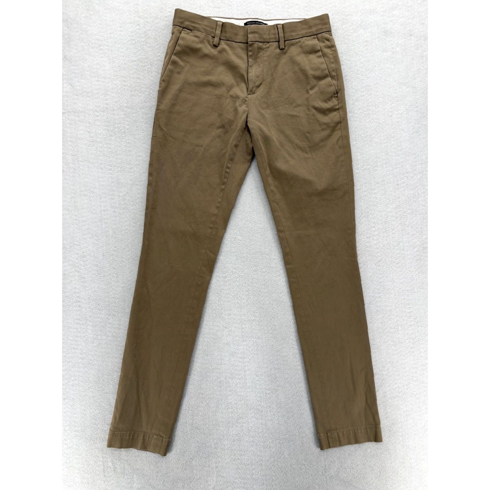 Banana Republic Banana Republic Chino Pants Mens 28x32 Rapid Movement Fulton Skinny Stretch Size US 28 / EU 44 - 2 Thumbnail