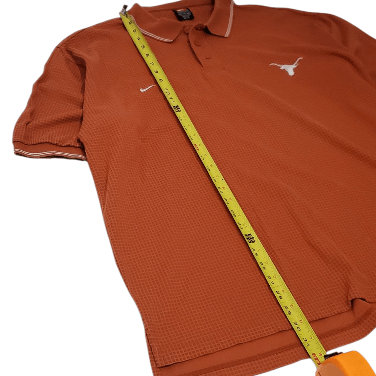 Nike Y2K Nike Texas Longhorns Polo Size US XXL / EU 58 / 5 - 6 Thumbnail