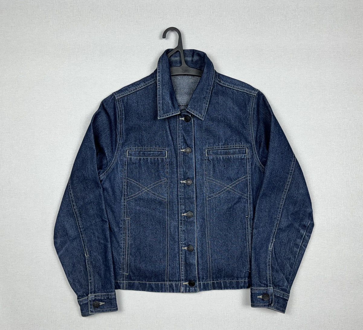 Vintage Blue Star Vintage Denim Jacket Women’s size 14 Size XL / US 12-14 / IT 48-50 - 1 Thumbnail