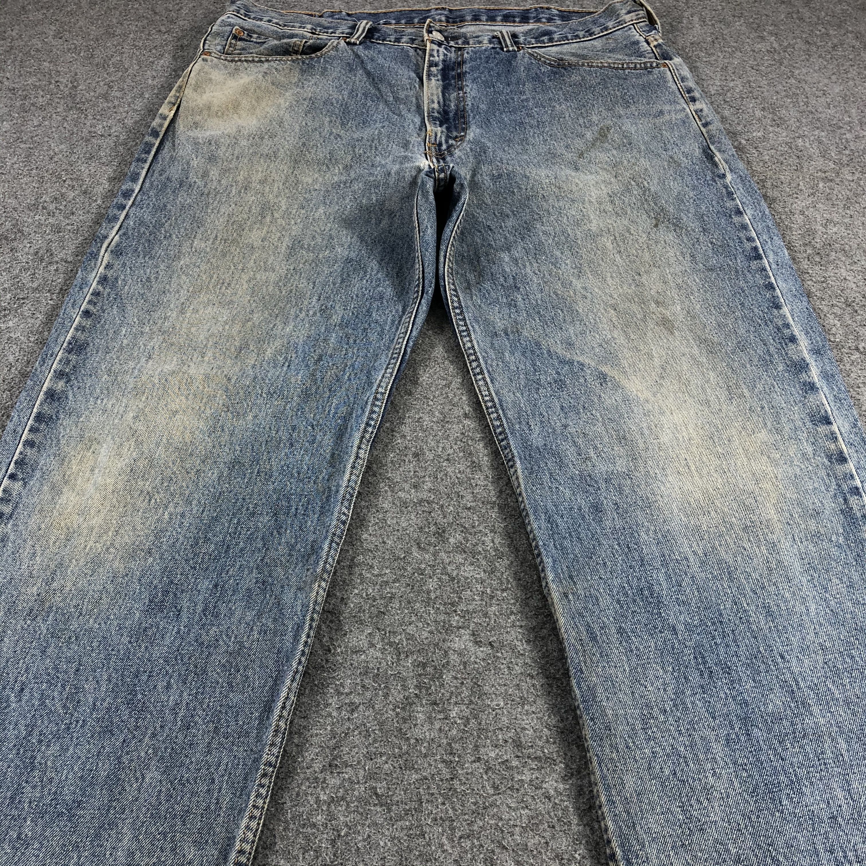 Levi's × Vintage Vintage Blue Wash Levis 550 Jeans-JM1198 Size US 39 - 3 Thumbnail