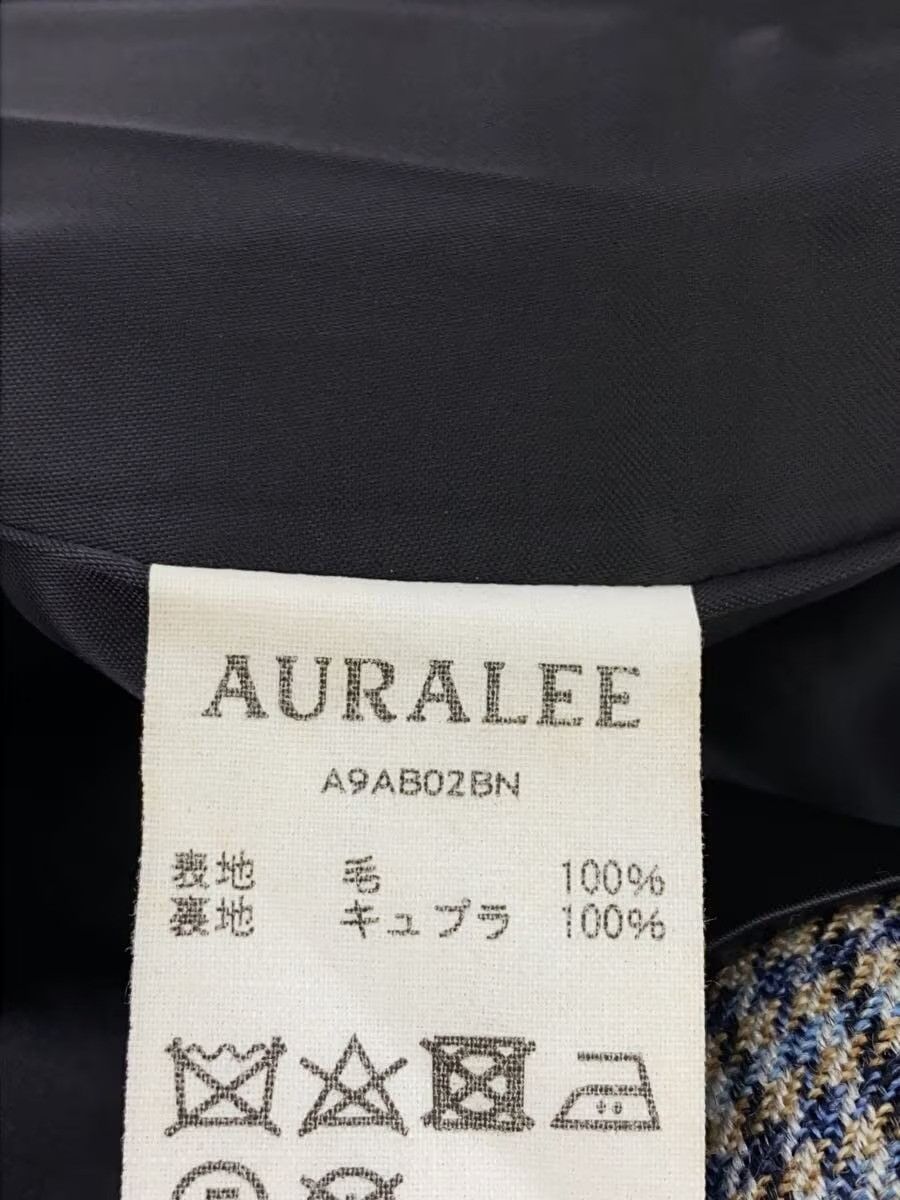 Auralee AW20 Checkered Zip Jacket Size US XL / EU 56 / 4 - 5 Thumbnail