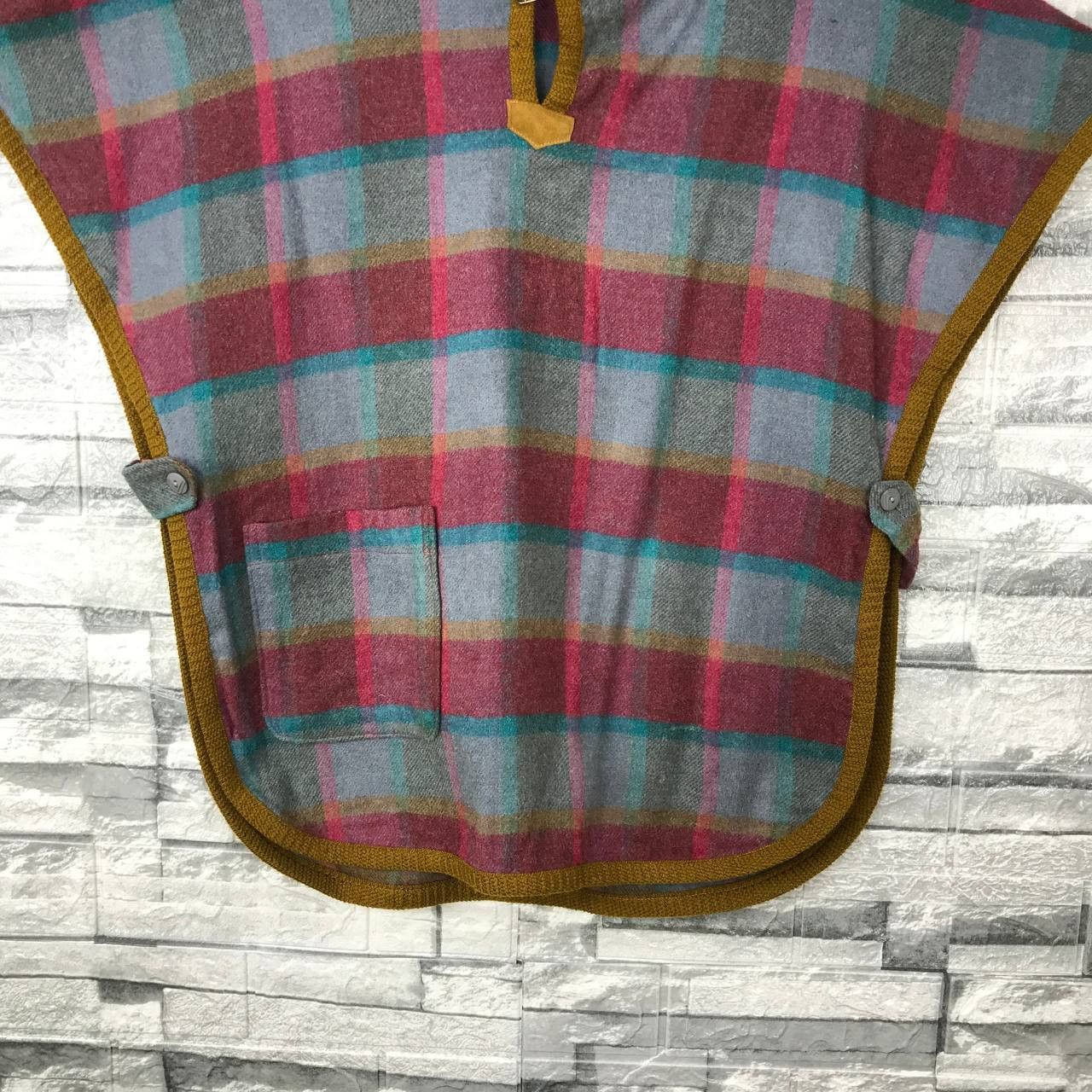 Japanese Brand ISSEY MIYAKE STYLE VTG JAPANESE PONCHO TSHIRT SINGLE POCKET Size US M / EU 48-50 / 2 - 9 Thumbnail