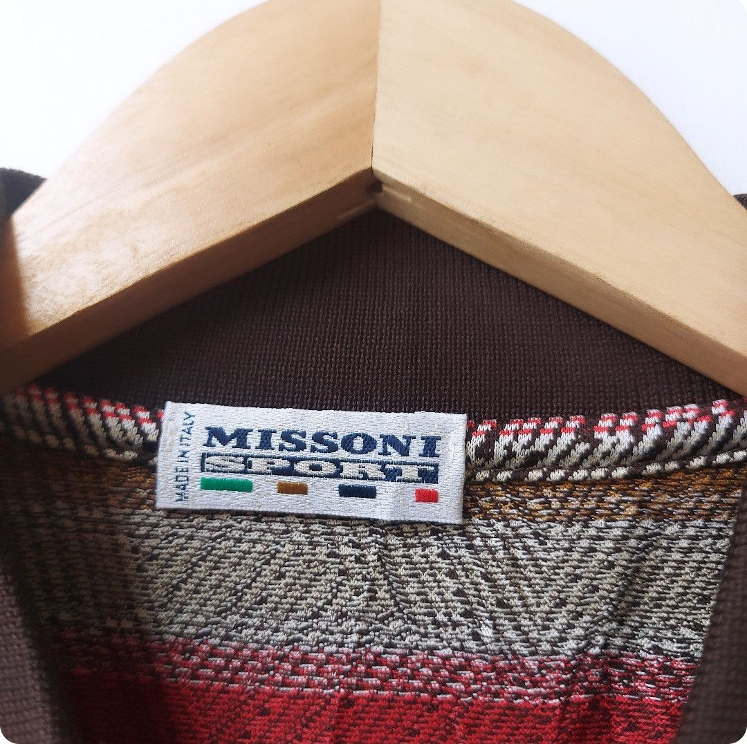 Missoni Vintage Missoni Sport Polo Shirt Size US XL / EU 56 / 4 - 6 Thumbnail
