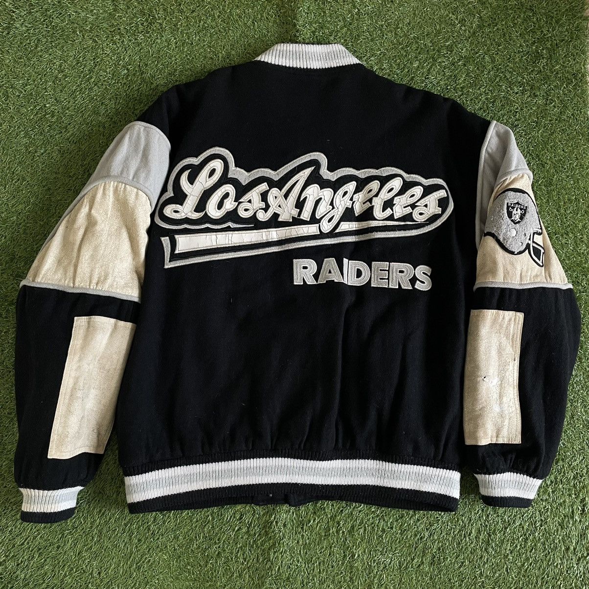 Vintage Vintage Los Angeles Raiders Jacket Varsity Mens L Oversized Size US L / EU 52-54 / 3 - 2 Thumbnail
