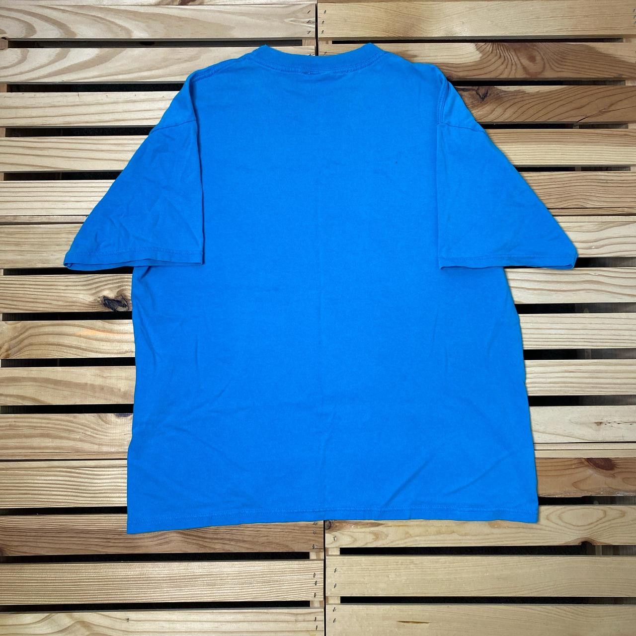 Fox Racing Vintage Fox Racing Blue Y2K Motocross Tee Size Large Size US L / EU 52-54 / 3 - 2 Thumbnail