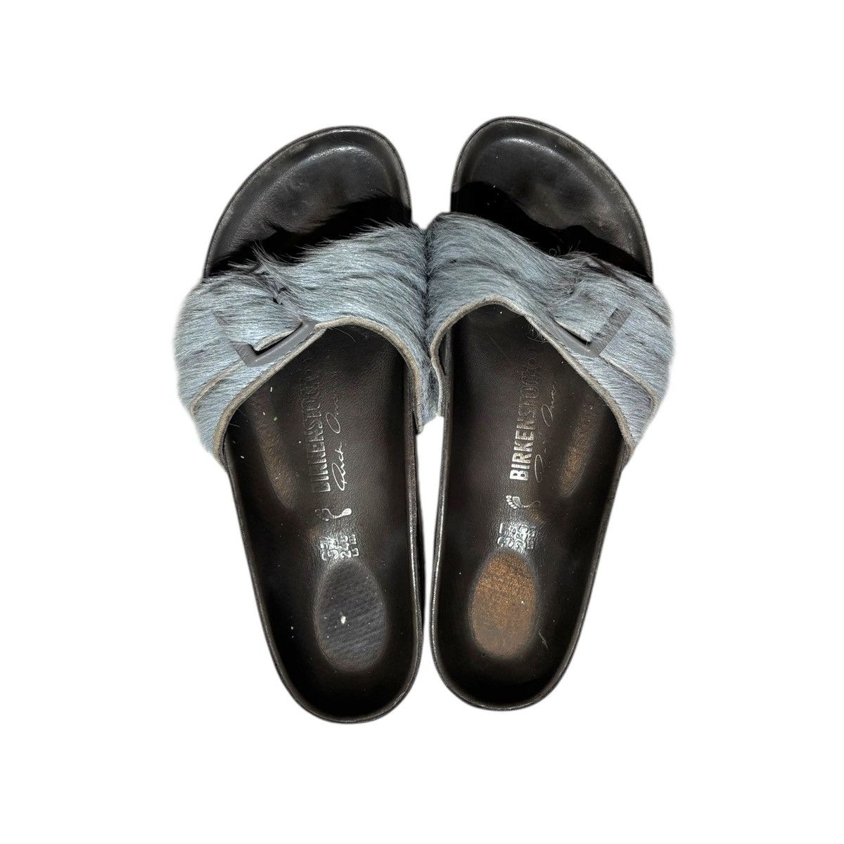 Rick Owens Ponyhair Leather madrid sandals Size US 7 / IT 37 - 2 Thumbnail