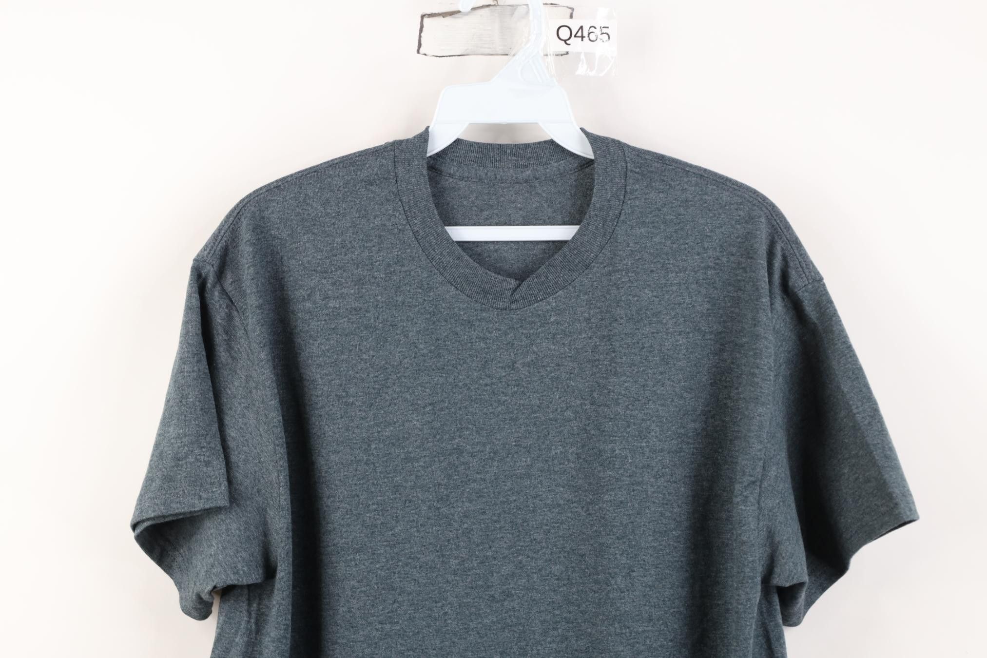 Vintage Deadstock Vintage Y2K Streetwear Short Sleeve T-Shirt Gray Size US M / EU 48-50 / 2 - 2 Thumbnail