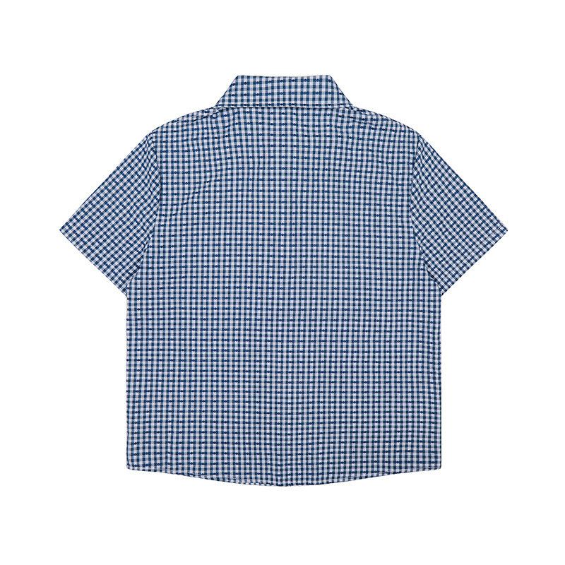 Japanese Brand Men's American-Style Cartoon Print Plaid Shirt Size US M / EU 48-50 / 2 - 2 Thumbnail