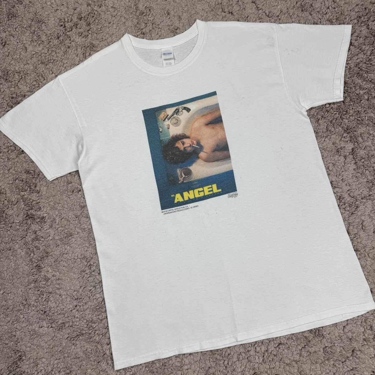 Vintage Vintage El Angel Movies T-shirt Size US L / EU 52-54 / 3 - 3 Thumbnail