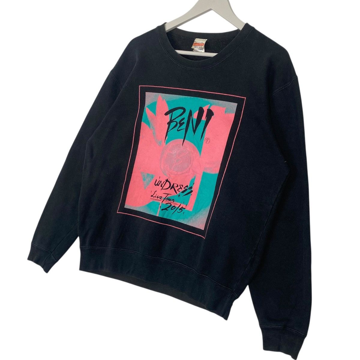 Other Vintage United Athletic Sweatshirt Big Printed Black Size US L / EU 52-54 / 3 - 2 Thumbnail