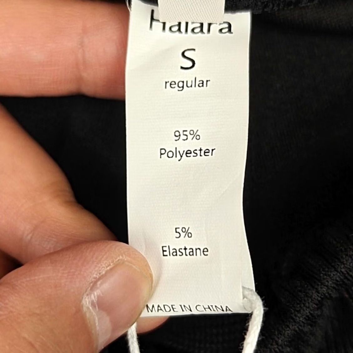 Vintage Halara Pants Womens Small Black Wide-Leg Sweatpants Drawstring Waist Pockets New Size 28" / US 6 / IT 42 - 5 Thumbnail