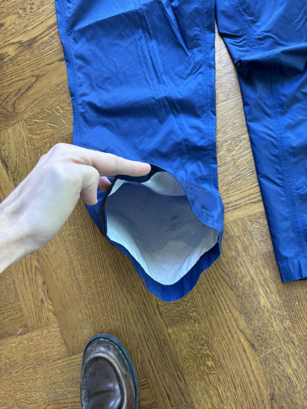 Mountain Equipment × Mountain Equipment Company × Vintage Vintage MEC Pants 90s Co-op Goretex Wind Nylon Hiking 2000s Size US 36 / EU 52 - 8 Thumbnail