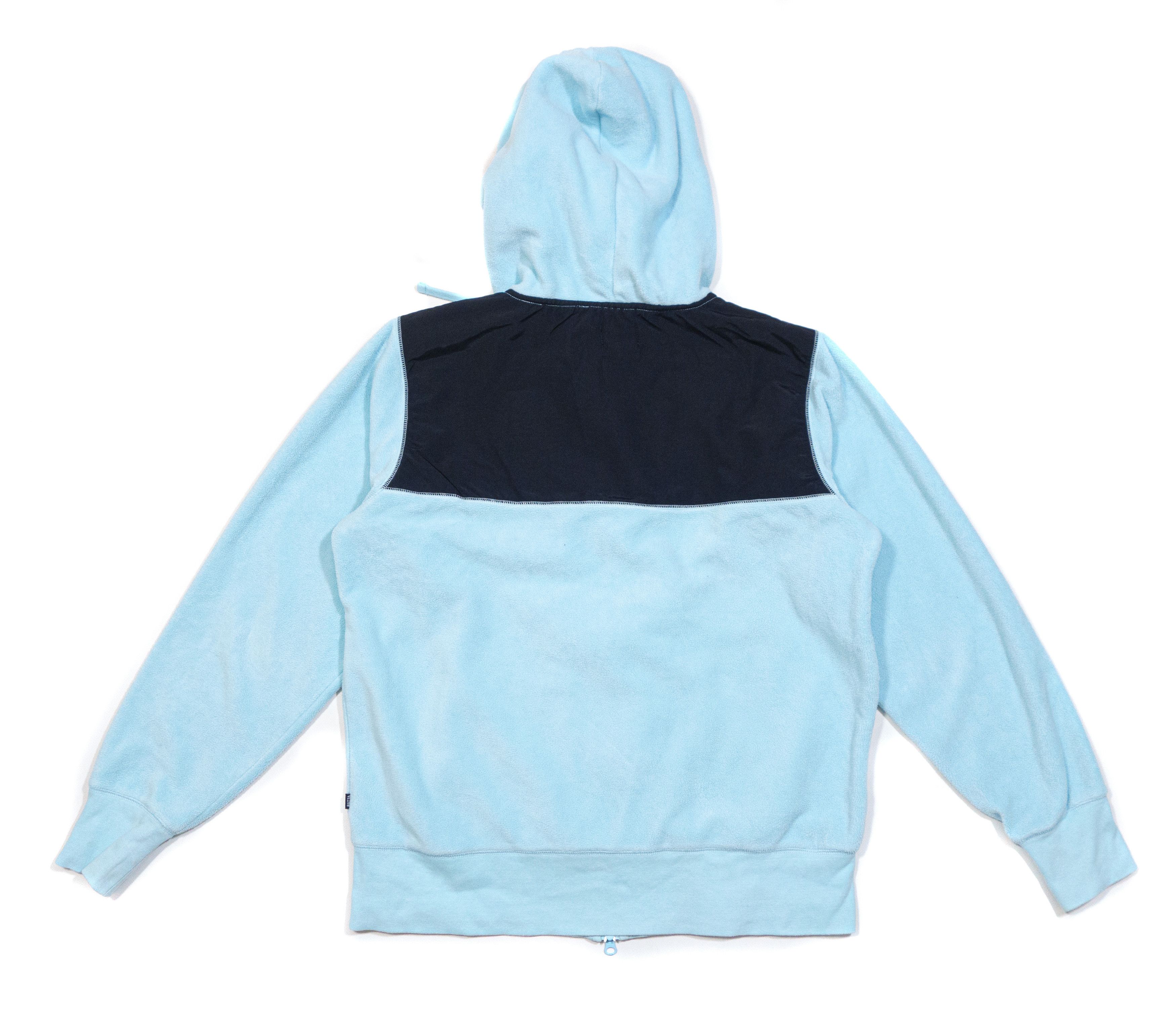 Patta Nylon Panelled Fleece Hoodie Size US L / EU 52-54 / 3 - 2 Thumbnail