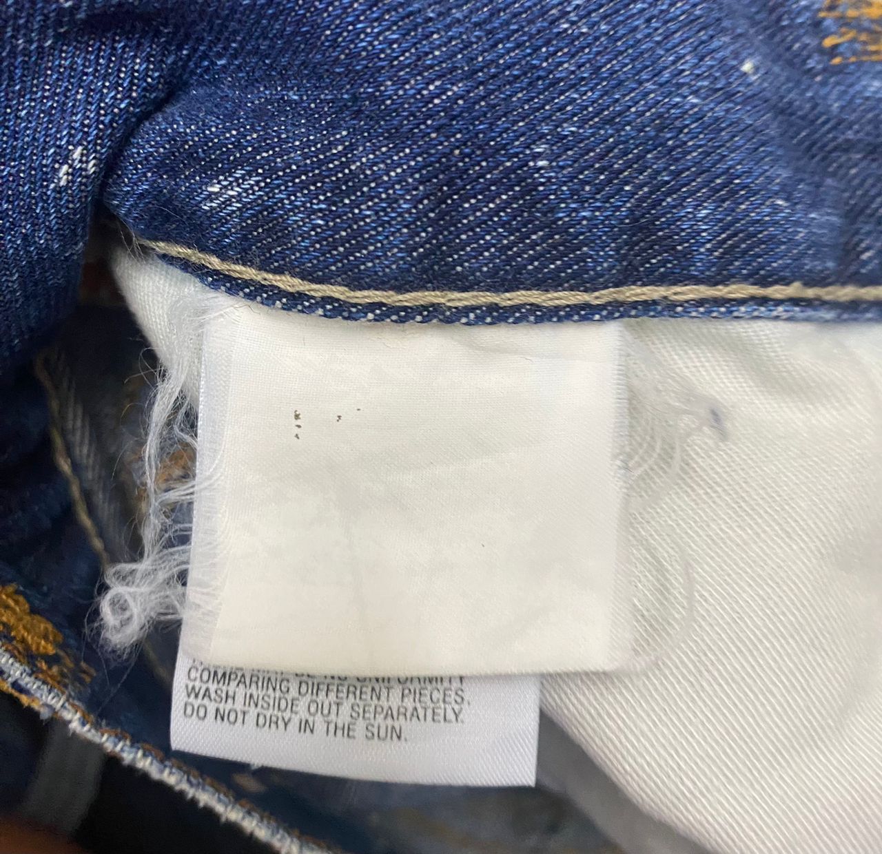 Replay 💥BEST OFFER💥VINTAGE REPLAY WORK DISTRESSED DENIM Size US 31 - 13 Thumbnail