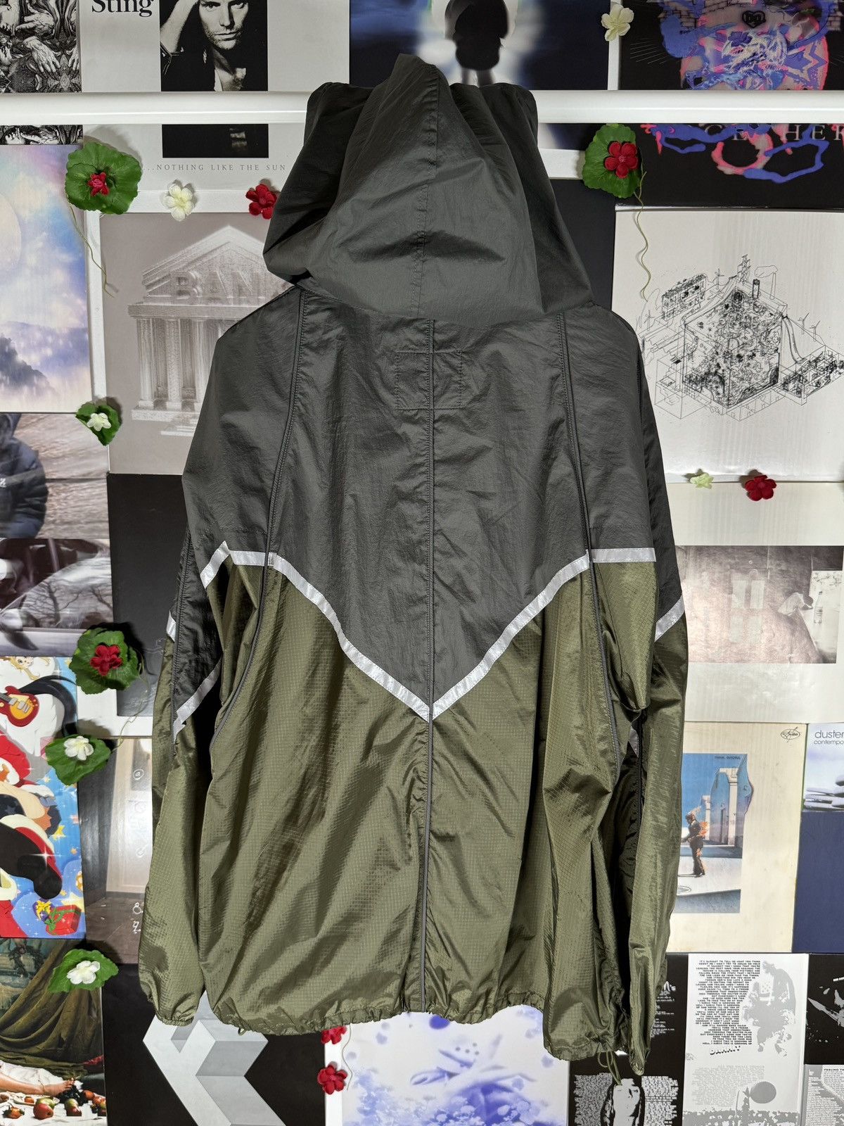 Final Home 2000s by Kosuke Tsumura Two-Tone Windbreaker Jacket Size US M / EU 48-50 / 2 - 3 Thumbnail
