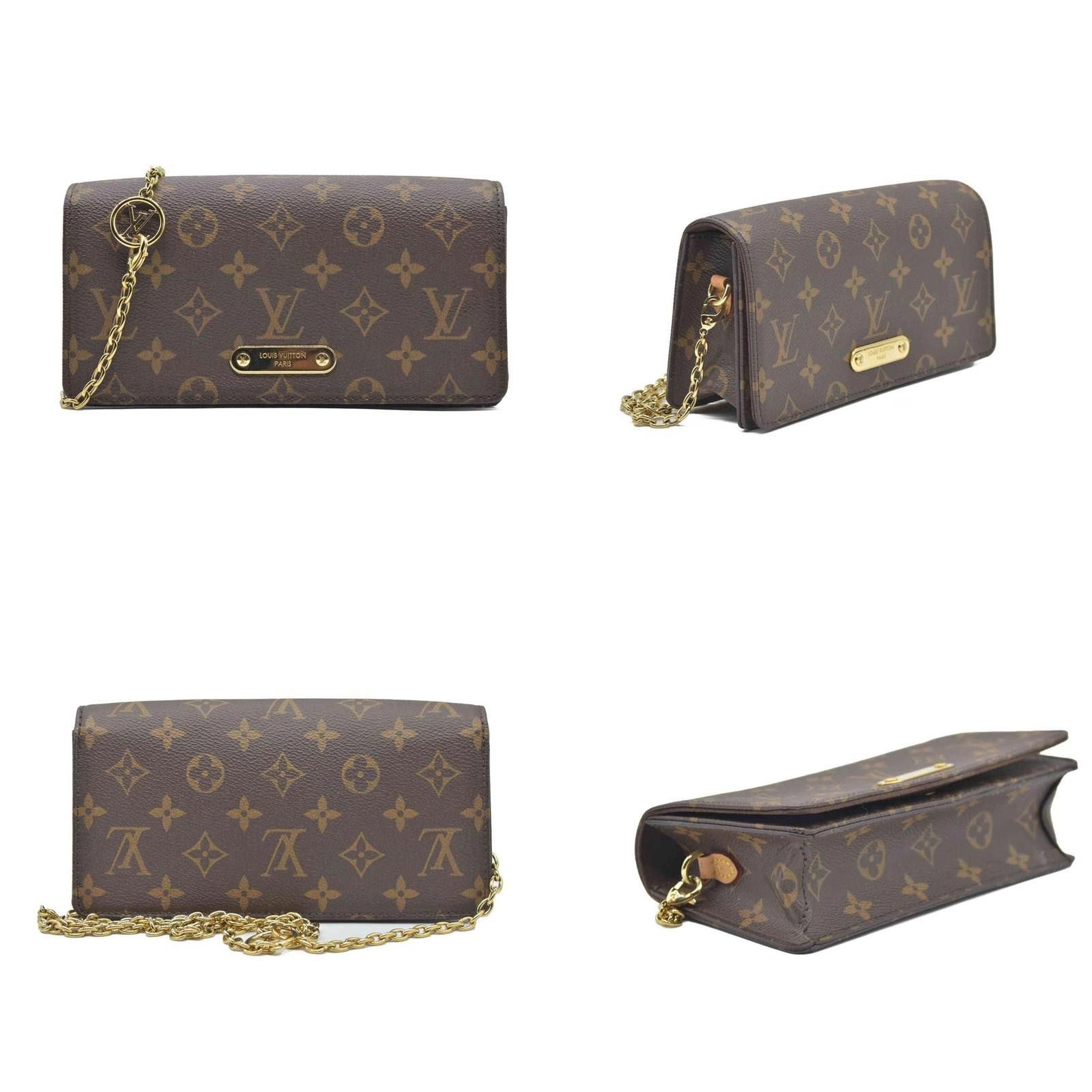 Louis Vuitton $1750 Louis Vuitton Monogram Wallet On Chain Lily Size ONE SIZE - 2 Thumbnail