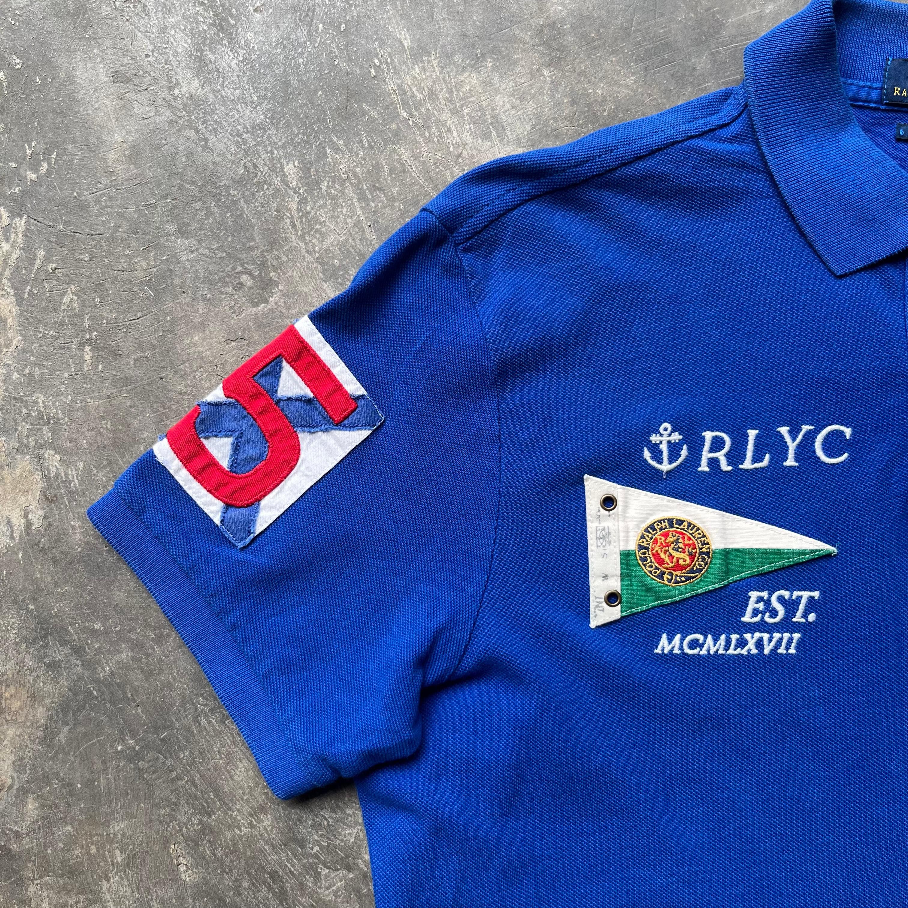 Polo Ralph Lauren 💥Polo Ralph Lauren Embroidered Big Pony Rugby Shirt Size US M / EU 48-50 / 2 - 5 Thumbnail