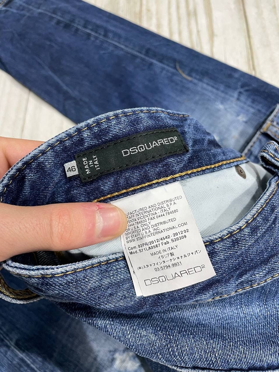 Dsquared2 Dsquared Kenny Twist Jeans Denim Y2K Blue Mens Size 46 30 S Size US 30 / EU 46 - 10 Thumbnail