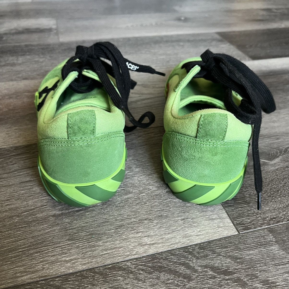Off-White Off-White Vulc Low Green Canvas FW19 Womens Sneakers Size 38 Size US 8 / IT 38 - 5 Thumbnail
