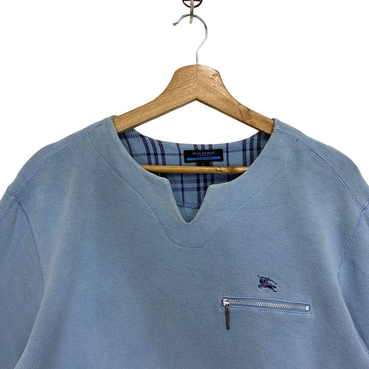 Burberry Vintage 90s Burberry London Crewneck Sweatshirt Size US M / EU 48-50 / 2 - 4 Thumbnail