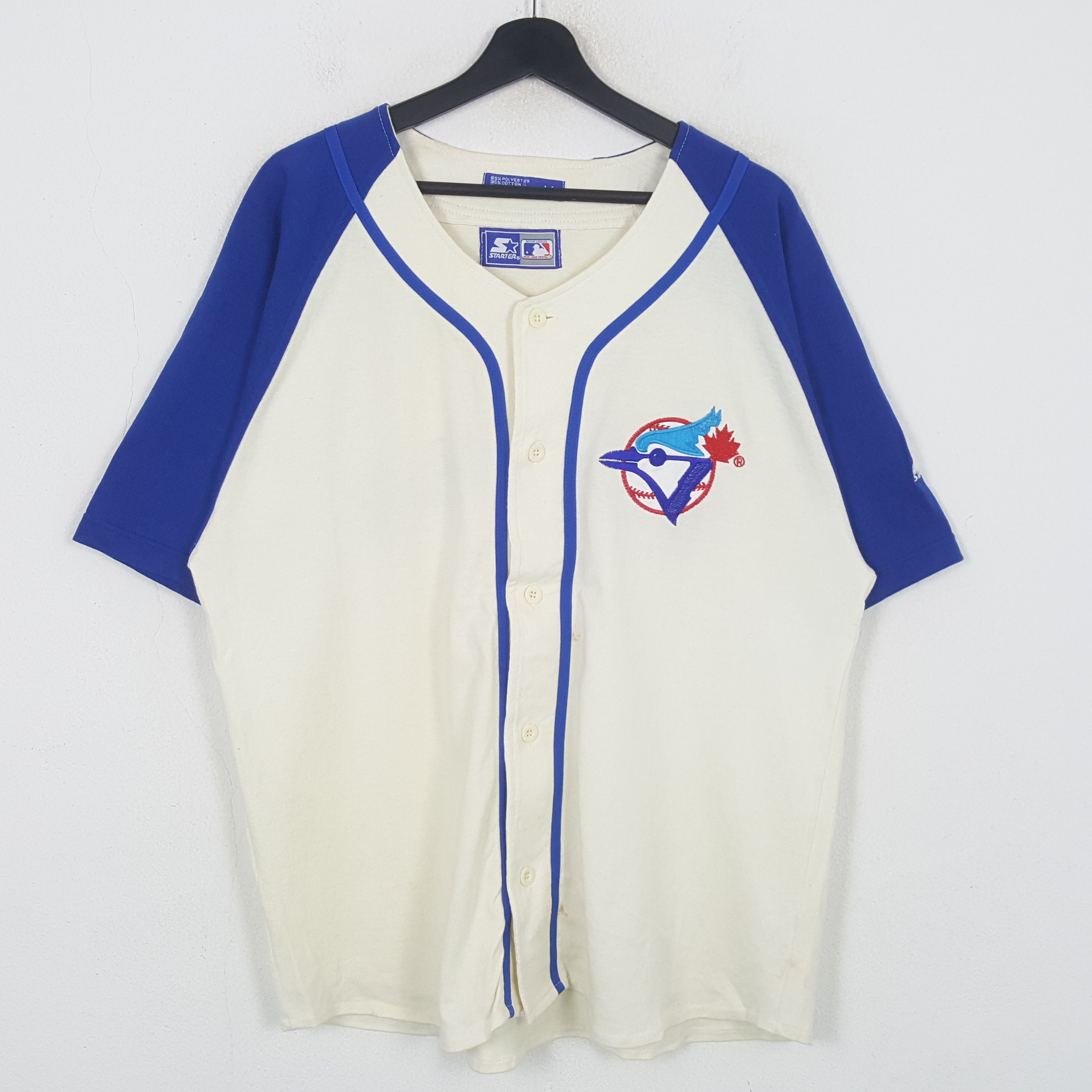MLB Starter MLB Blue Jays Baseball Team Shirt RR25 Size US XL / EU 56 / 4 - 1 Thumbnail