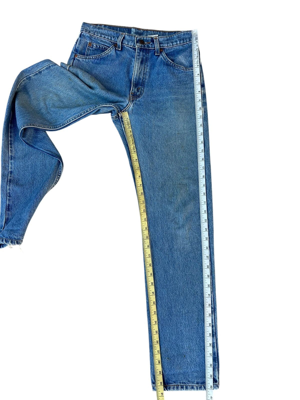 Levi's 1996 Dirty Mud Stains Denim Levi’s 505 Orange Tab Jeans Size US 29 - 6 Thumbnail