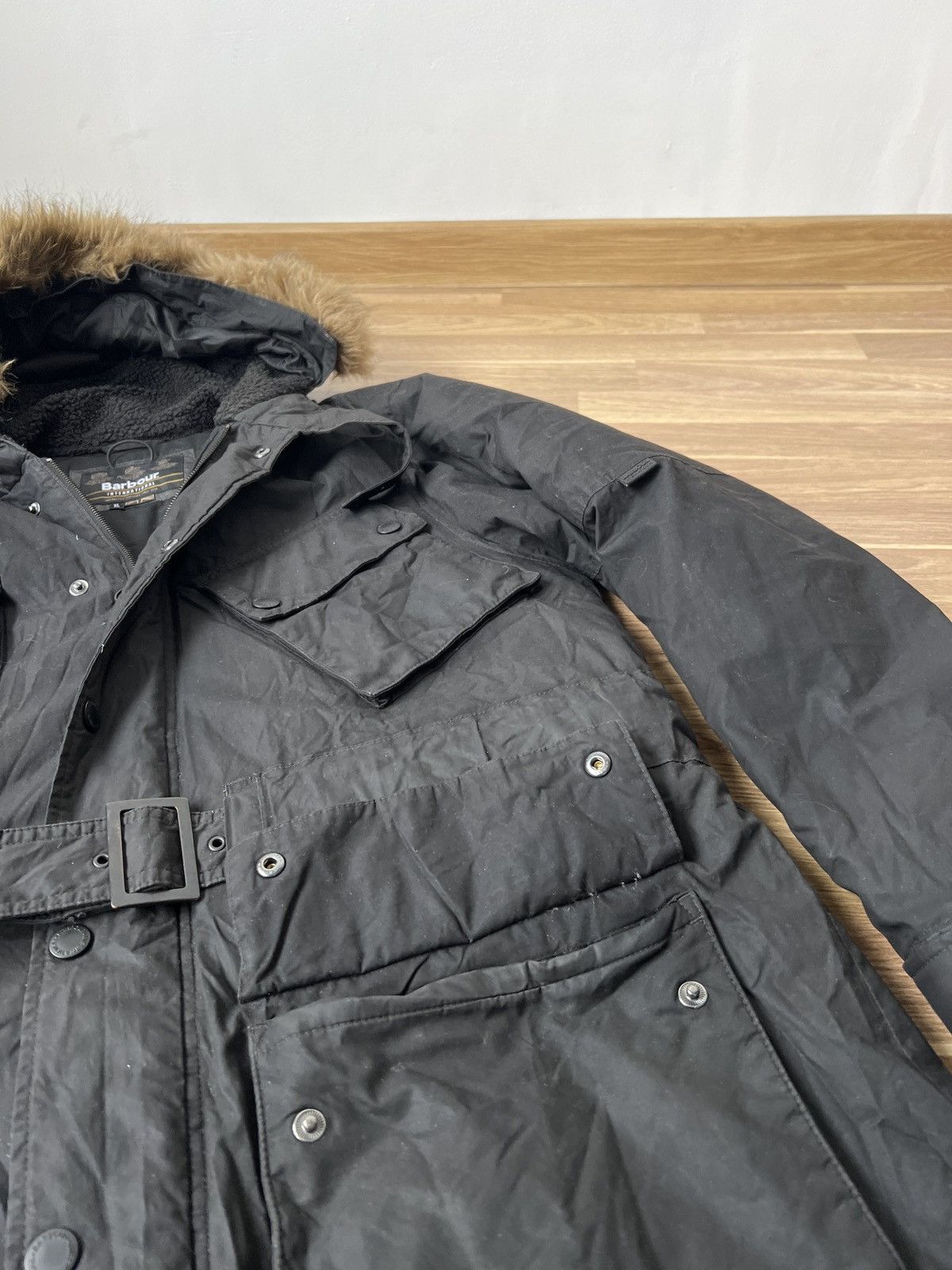 Barbour Barbour International Hailwood Down Jacket Wax England XL Size US XL / EU 56 / 4 - 4 Thumbnail