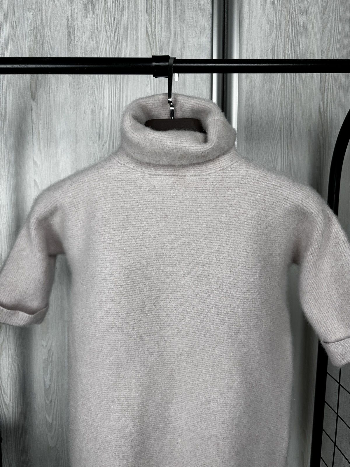 Other Hemipshere Cashmere powder short sleeve turtleneck sweater Size M / US 6-8 / IT 42-44 - 3 Thumbnail