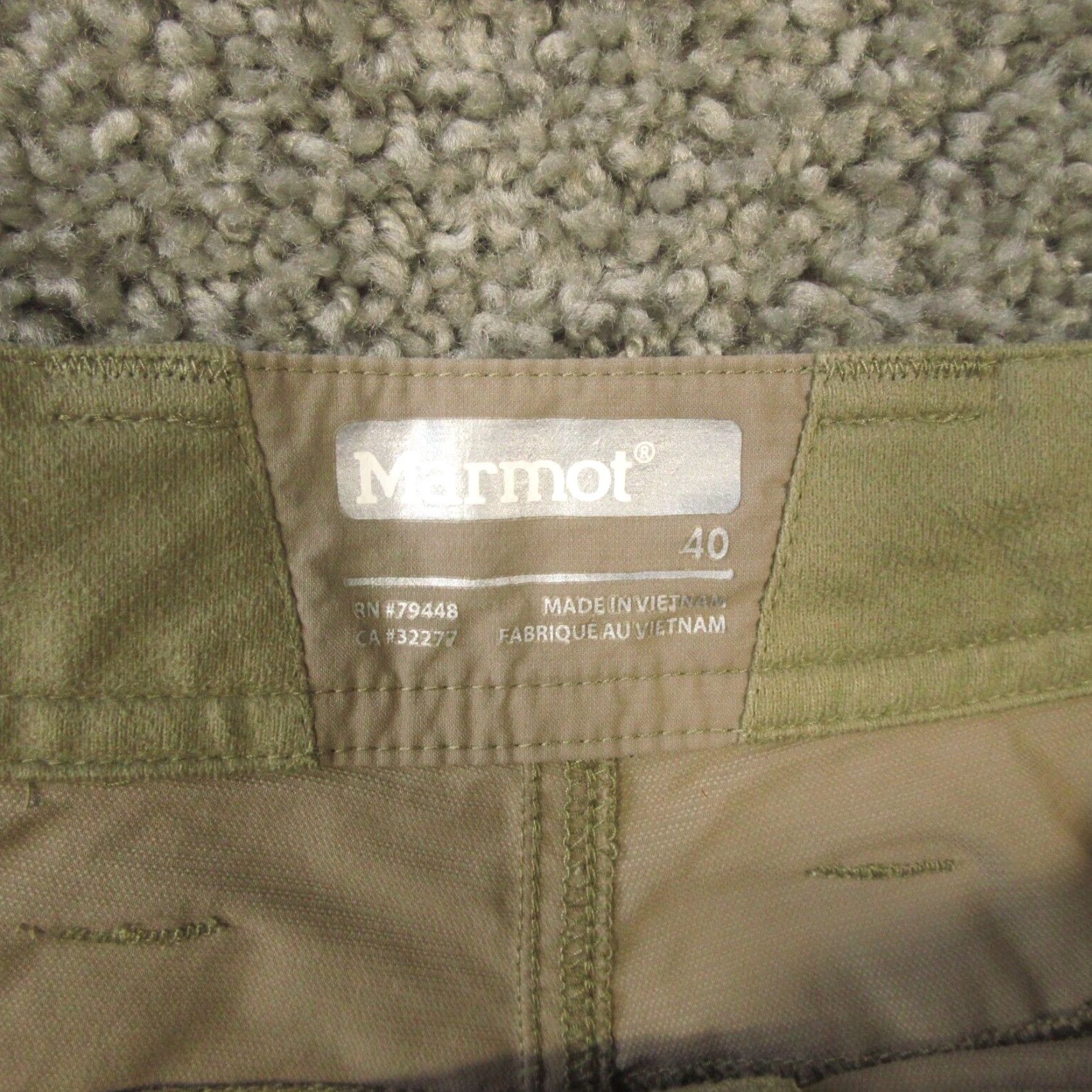 Marmot Marmot Shorts Mens 40 Beige Chino Nylon Lightweight Cargo Pocket Flat Front Zip Woven EUC Regular 11in Inseam 40" Waist Boys/Gents? Size US 40 / EU 56 - 3 Thumbnail