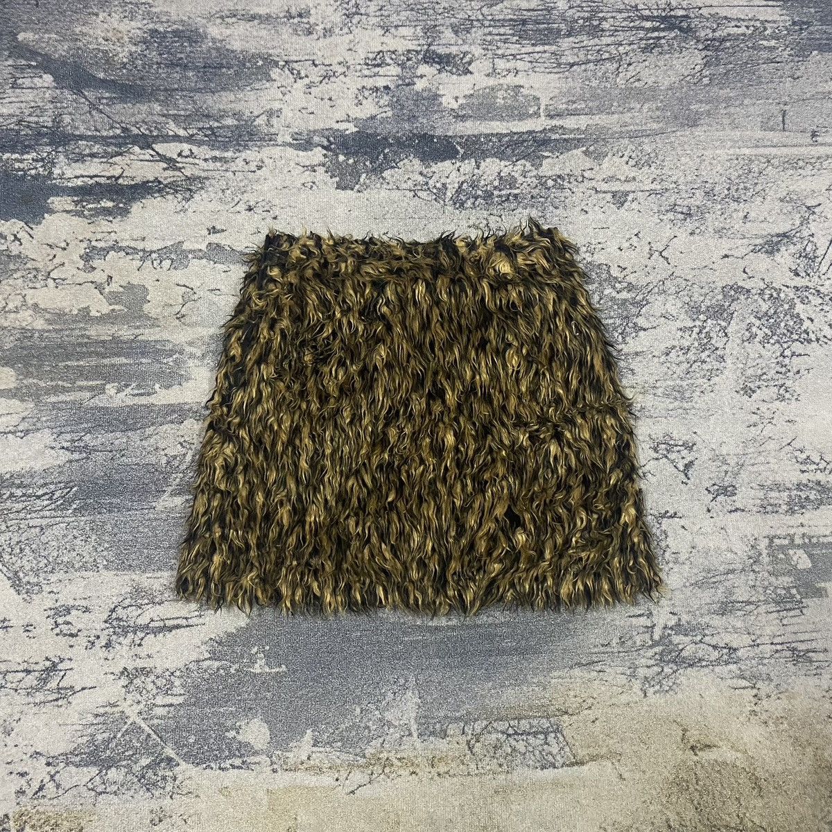 Japanese Brand × Vintage Vintage Xgirl Japan Fluffy Sexy Mini Skirt Size 26" / US 2 / IT 38 - 1 Thumbnail
