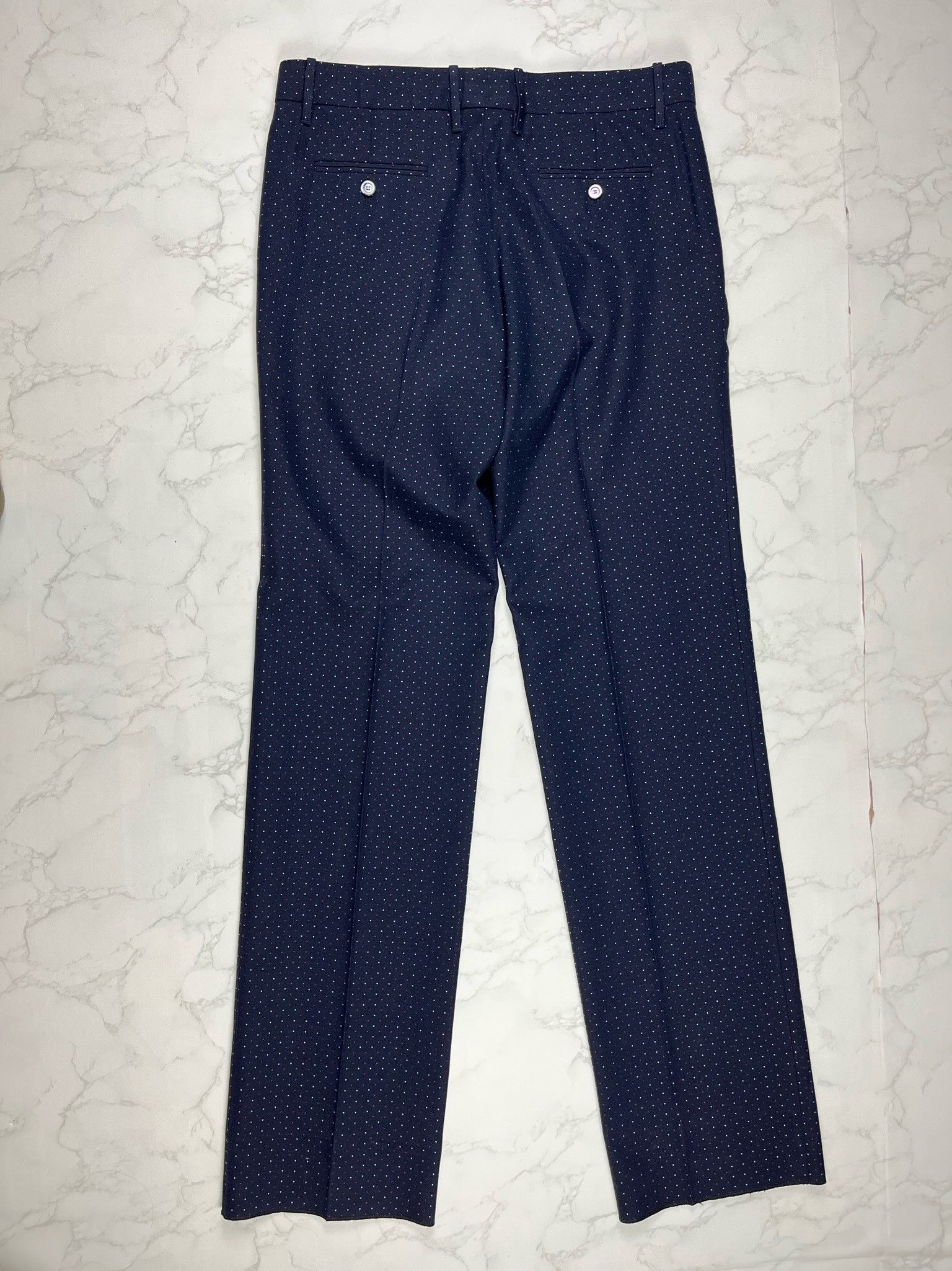 Gucci 🔥75% OFF🔥 [SALE] Gucci Polka Dot Wool Ankle Pants Size 30" / US 8 / IT 44 - 14 Thumbnail