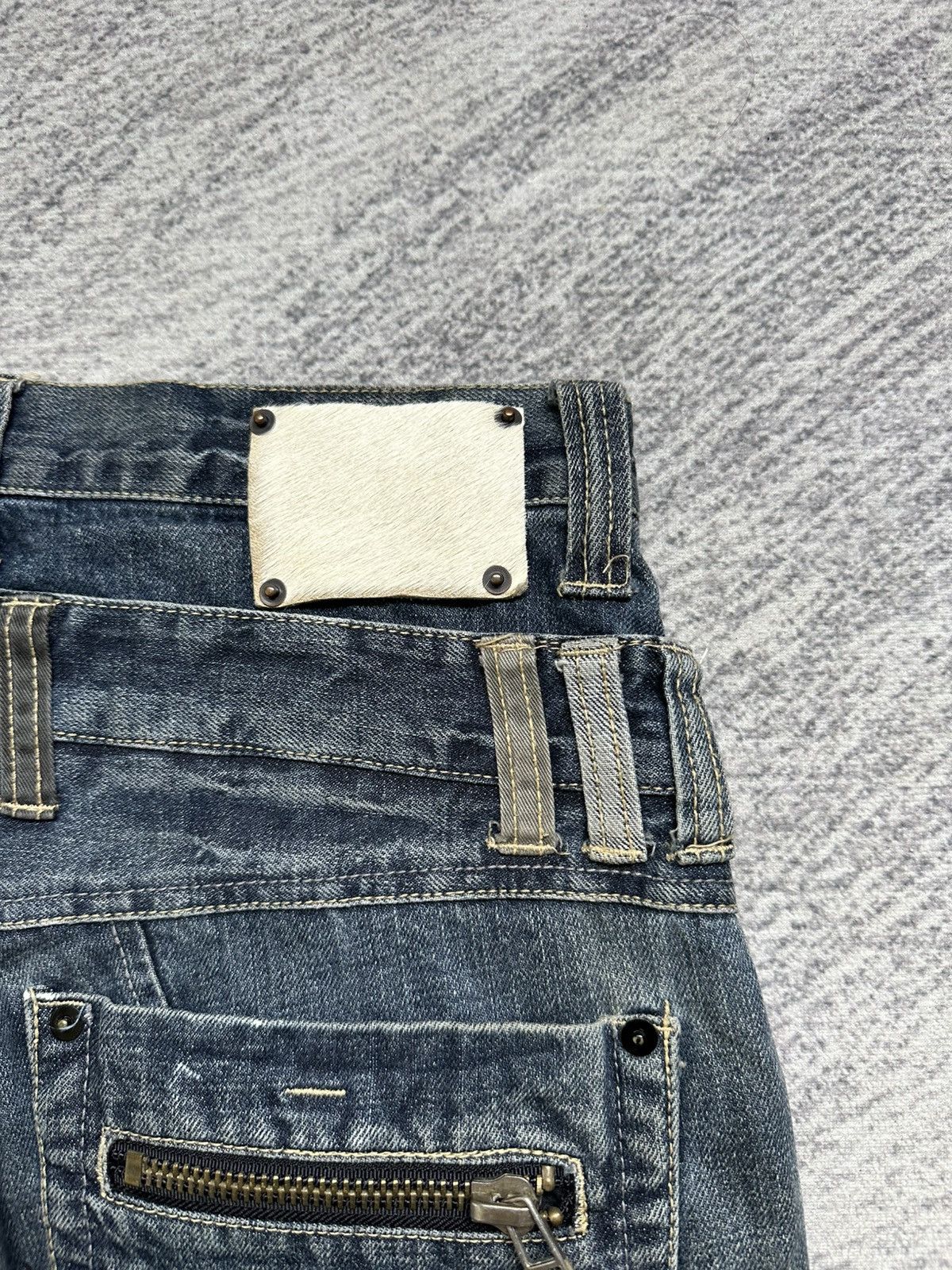 Urban Outfitters Double Waist Urban Craft Jeans Japanese Brand Size US 35 - 16 Thumbnail