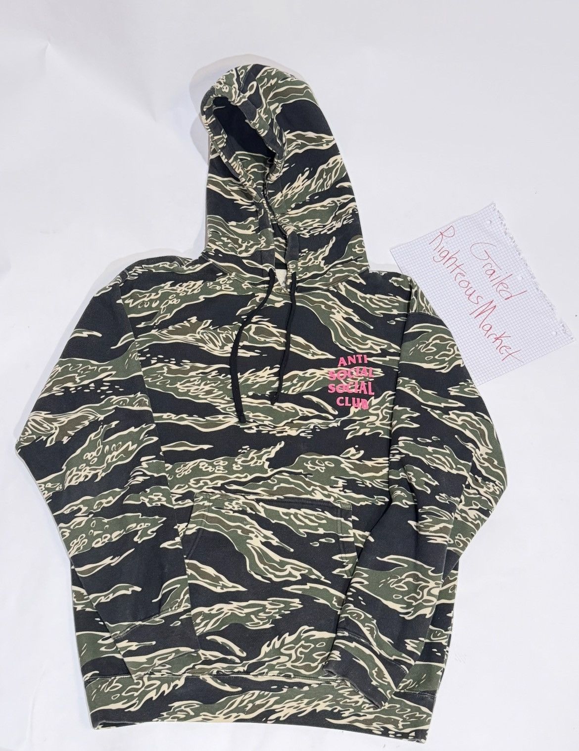 Anti Social Social Club Anti Social Club Camo Hoodie Size US M / EU 48-50 / 2 - 1 Thumbnail
