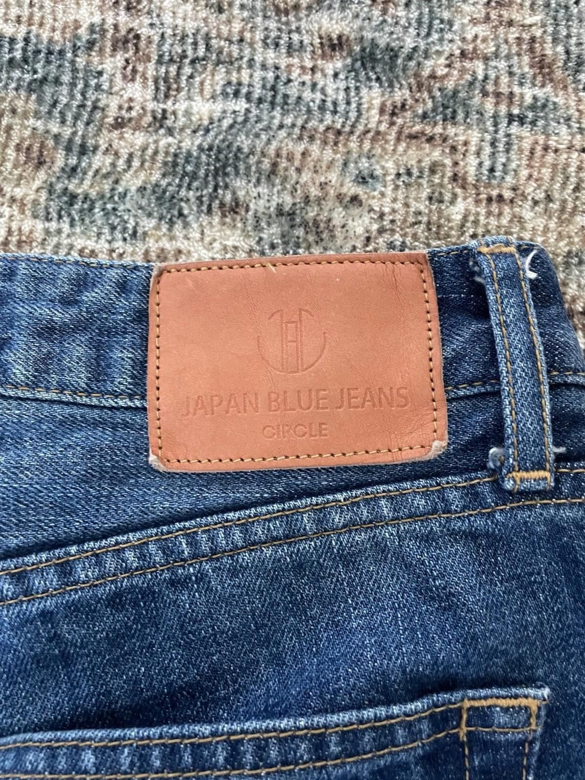 Blue Blue Japan Japan Blue Jeans J404_MID 12.5oz Straight Selvedge Jeans 31 Size US 31 - 3 Thumbnail