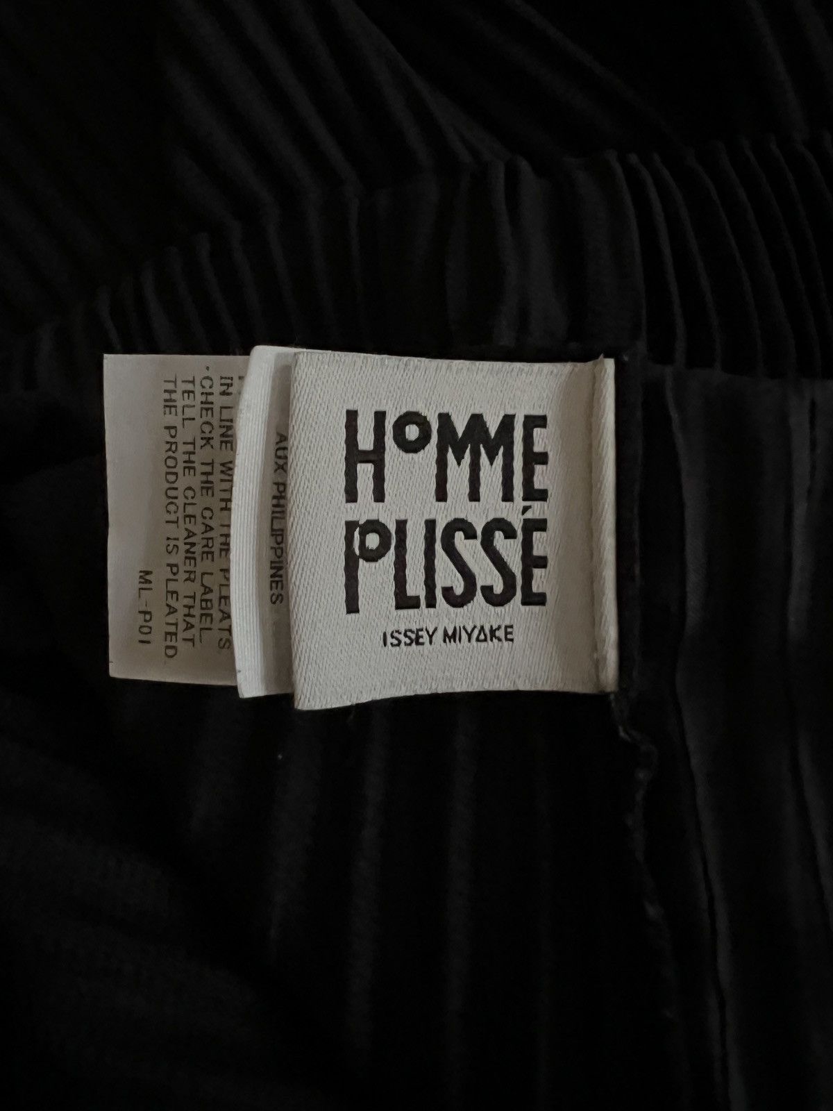 Homme Plisse Issey Miyake × Issey Miyake Homme Plisse Issey Miyake JF150 Navy Pants Size US 32 / EU 48 - 4 Thumbnail