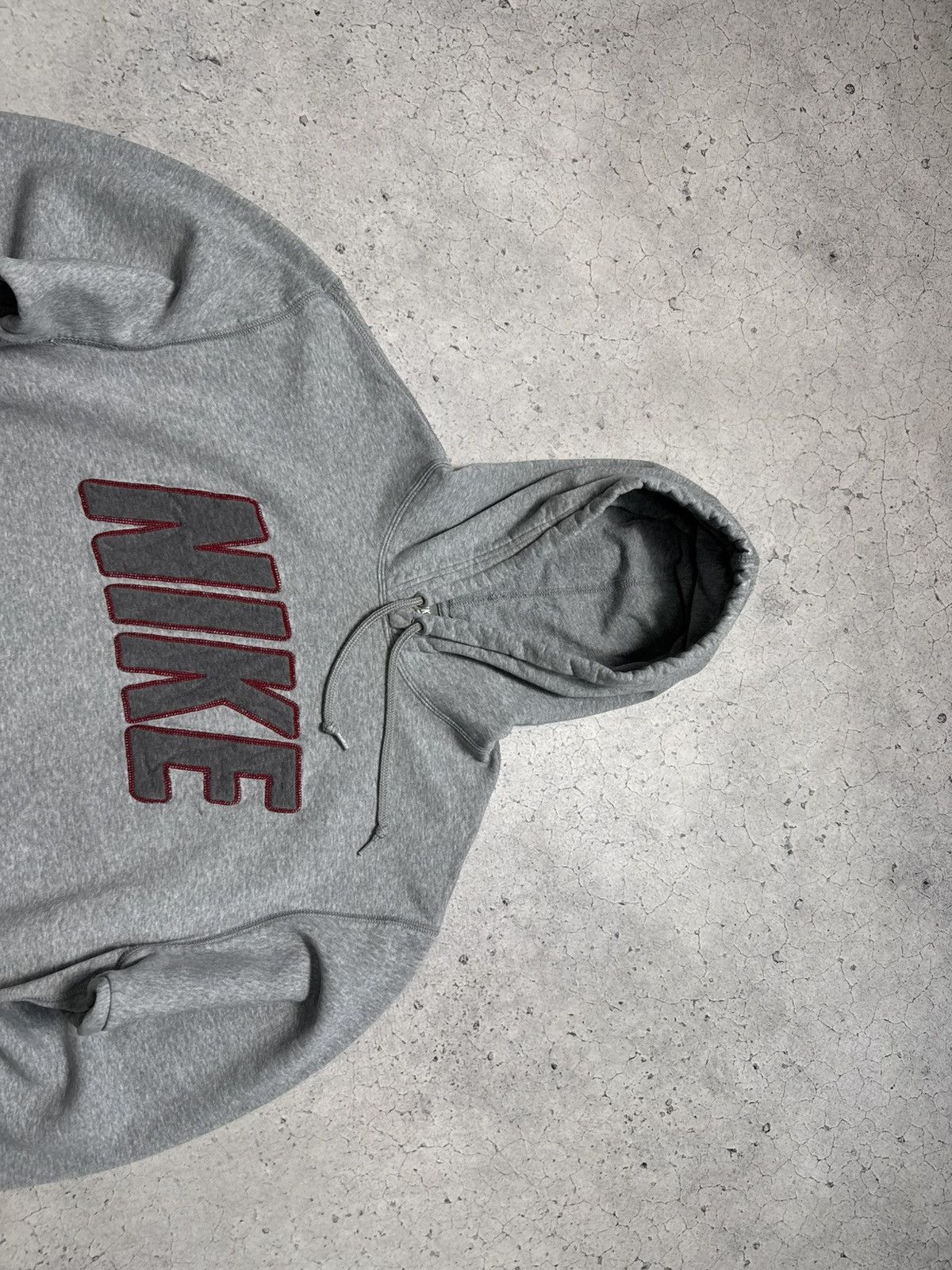 Nike Nike Vintage Hoodie Big Logo Swoosh Y2K Size US L / EU 52-54 / 3 - 5 Thumbnail