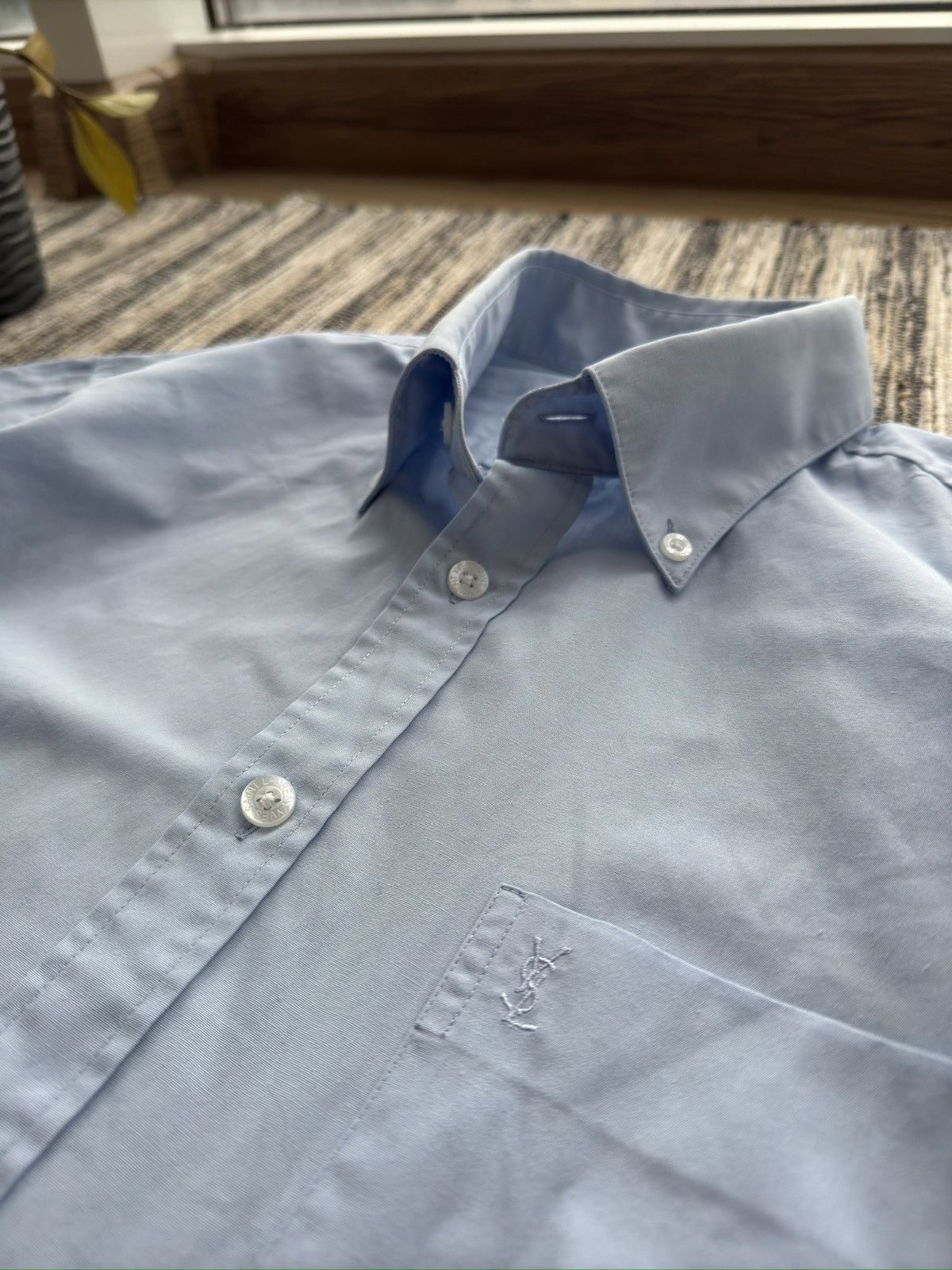 Other Yves Saint Laurent YSL vintage short sleeve summer shirt Size US M / EU 48-50 / 2 - 3 Thumbnail