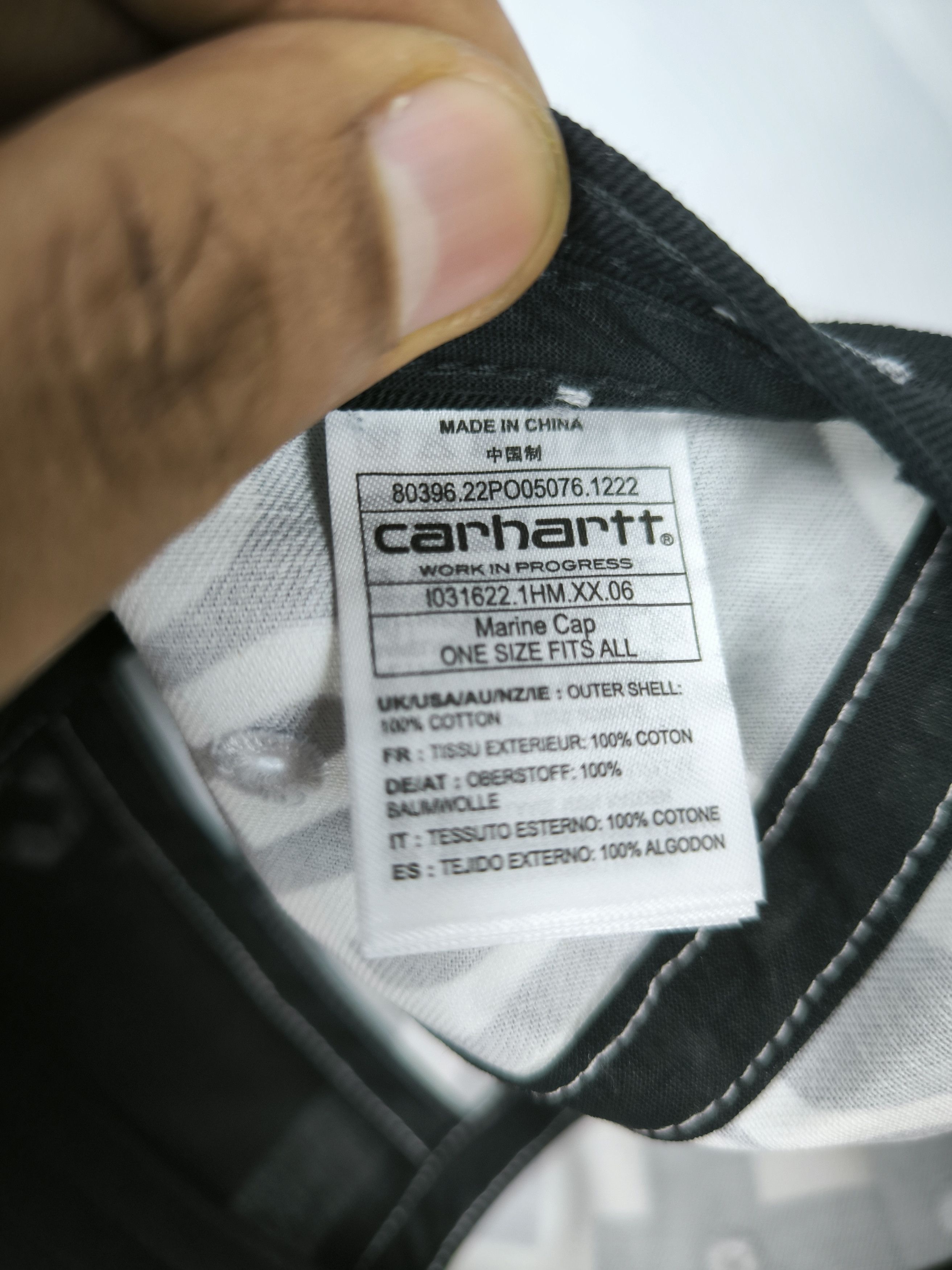 Carhartt Wip Marine Cap Size ONE SIZE - 16 Thumbnail